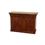 A Mahogany Two Door Side Cabinet