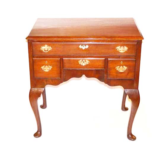 A Mahogany Chest of Five Drawers