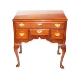 A Mahogany Chest of Five Drawers