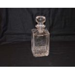 A Crystal Decanter 'The Shamrock 1949 - 1986'