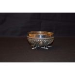 A 19th Century Indian Silver Three Footed Small Bowl