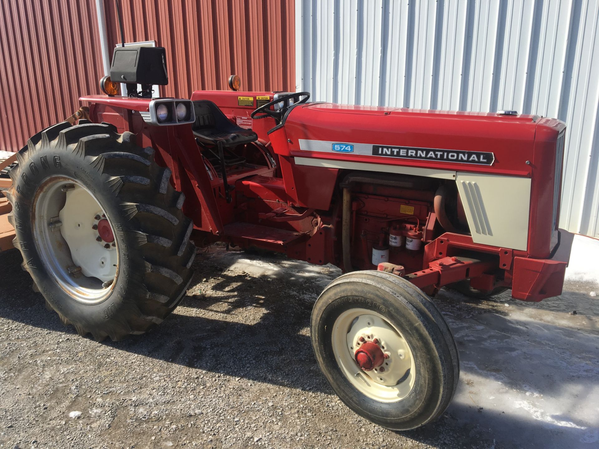 INT 574 2WD Open Station Diesel Tractor