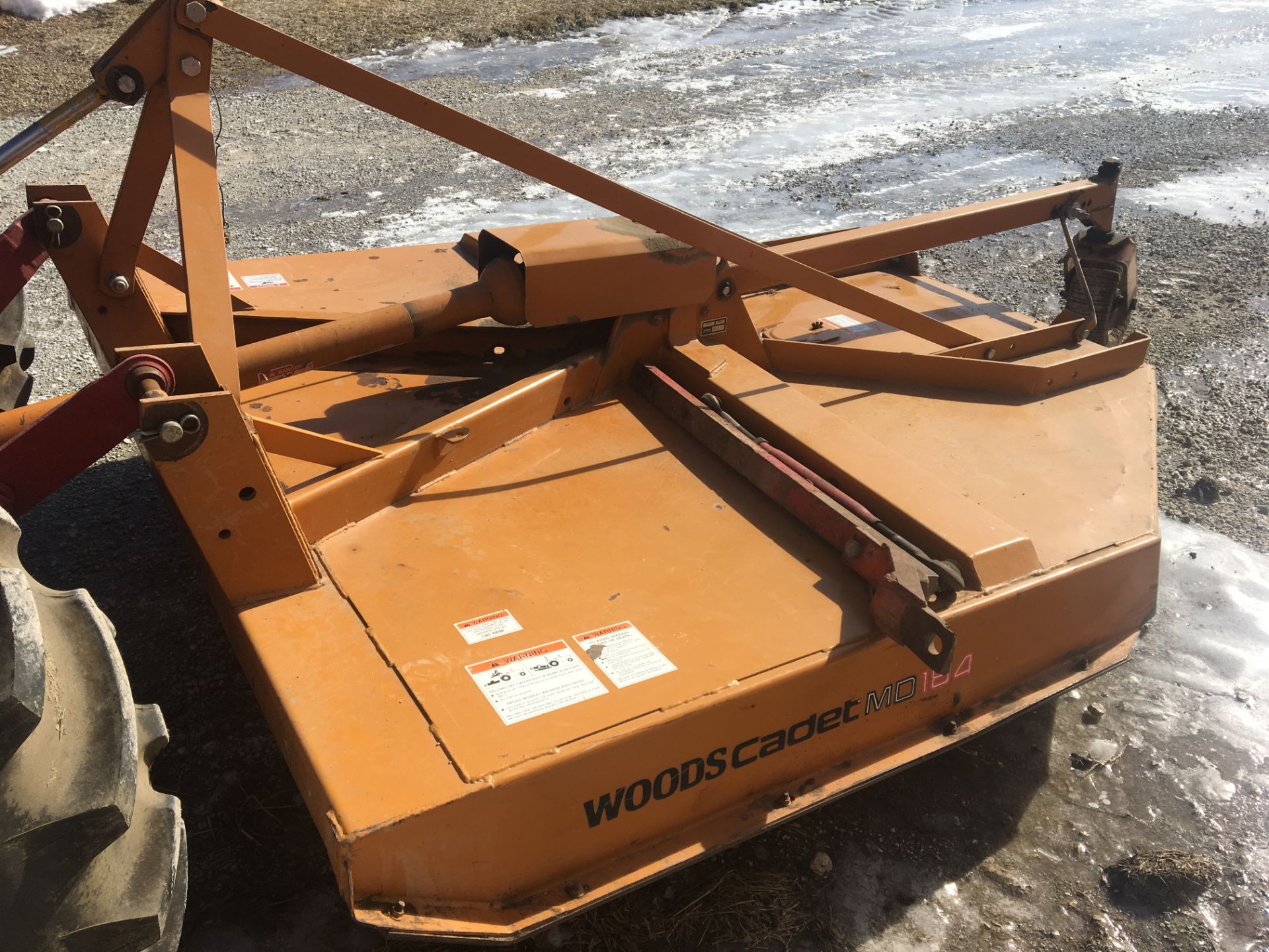 Woods Cadet MD184, Quickhitch, Rotary Cutter