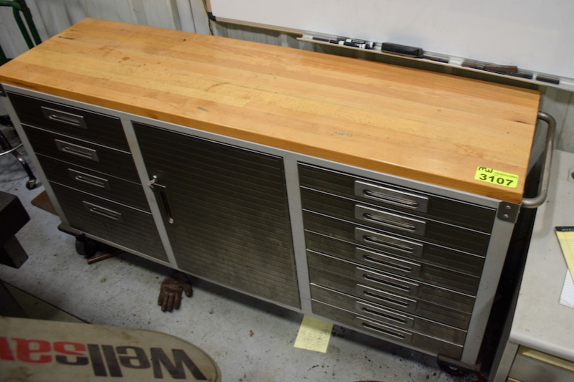 Chest with Work Surface and Drawers