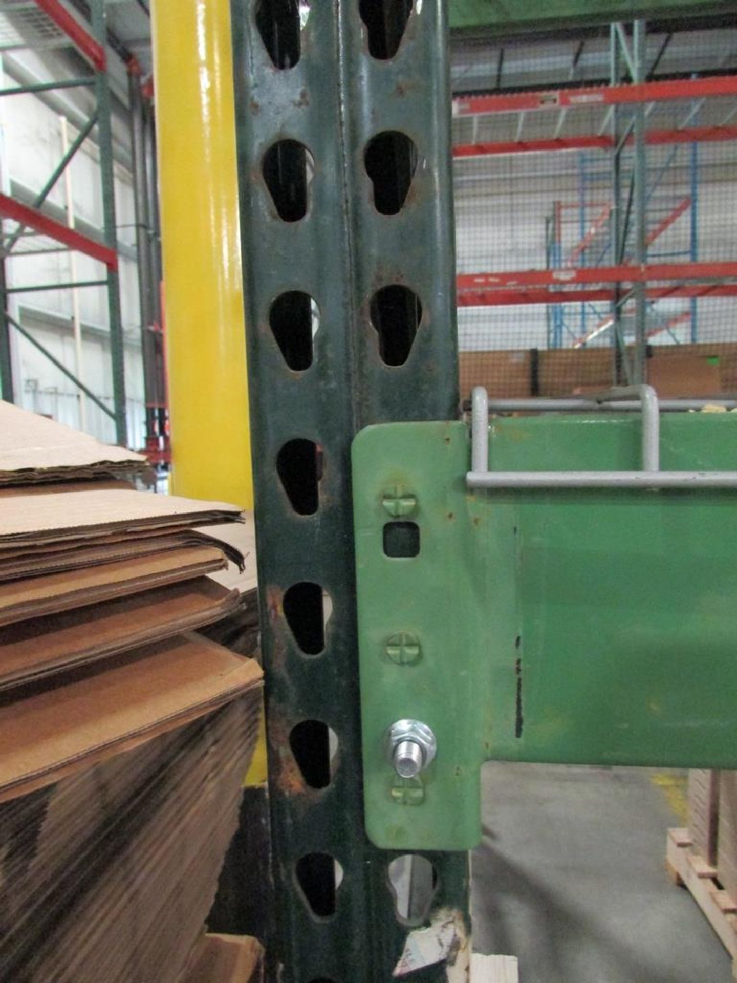 (9) Sections of Adjustable Pallet Racking - Image 5 of 5