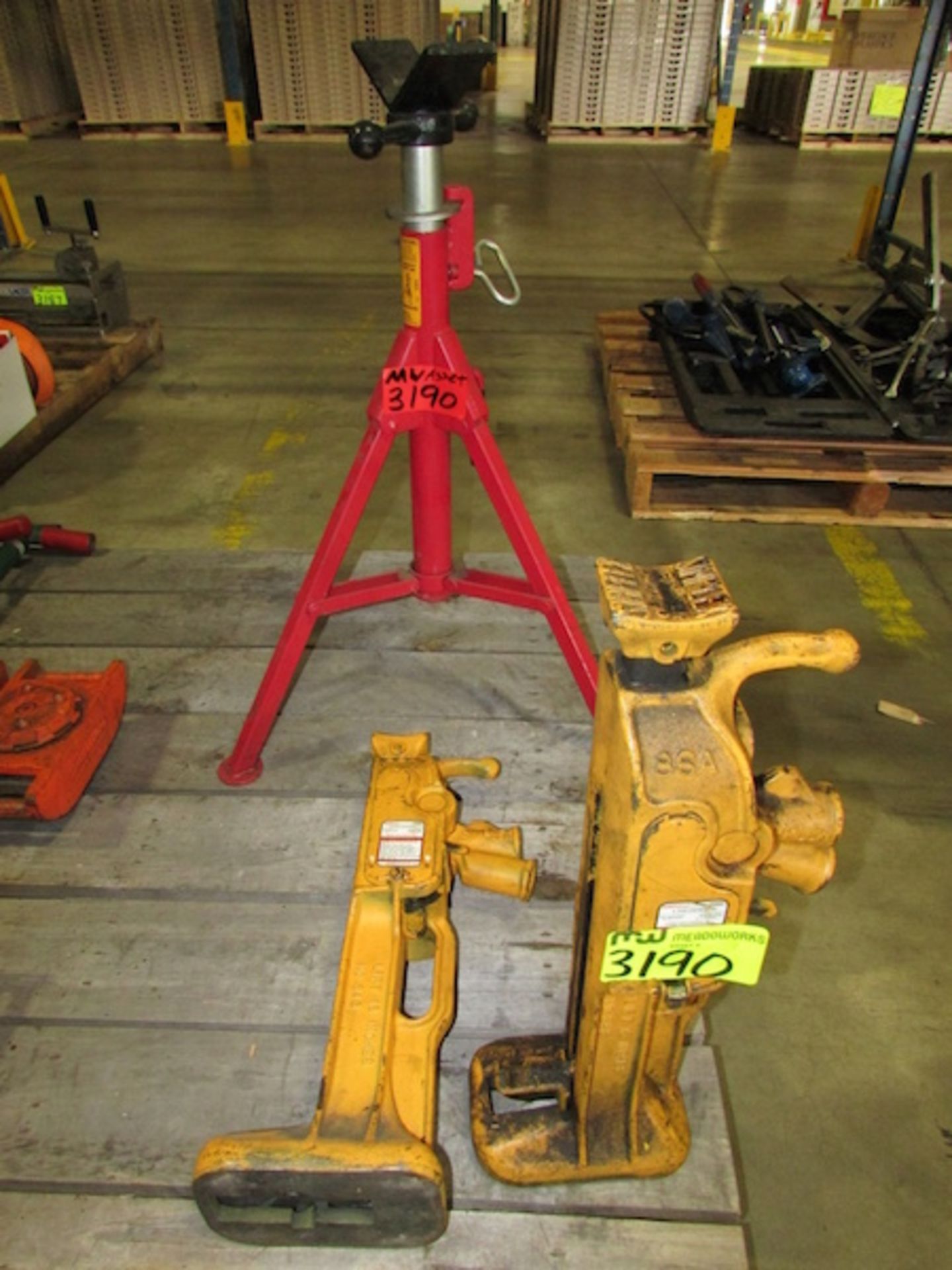 (2) Simplex No. 343/86A 5-Ton Jack