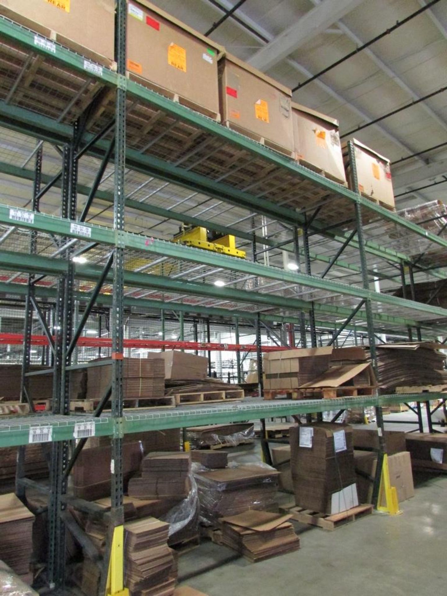 (9) Sections of Adjustable Pallet Racking - Image 3 of 6