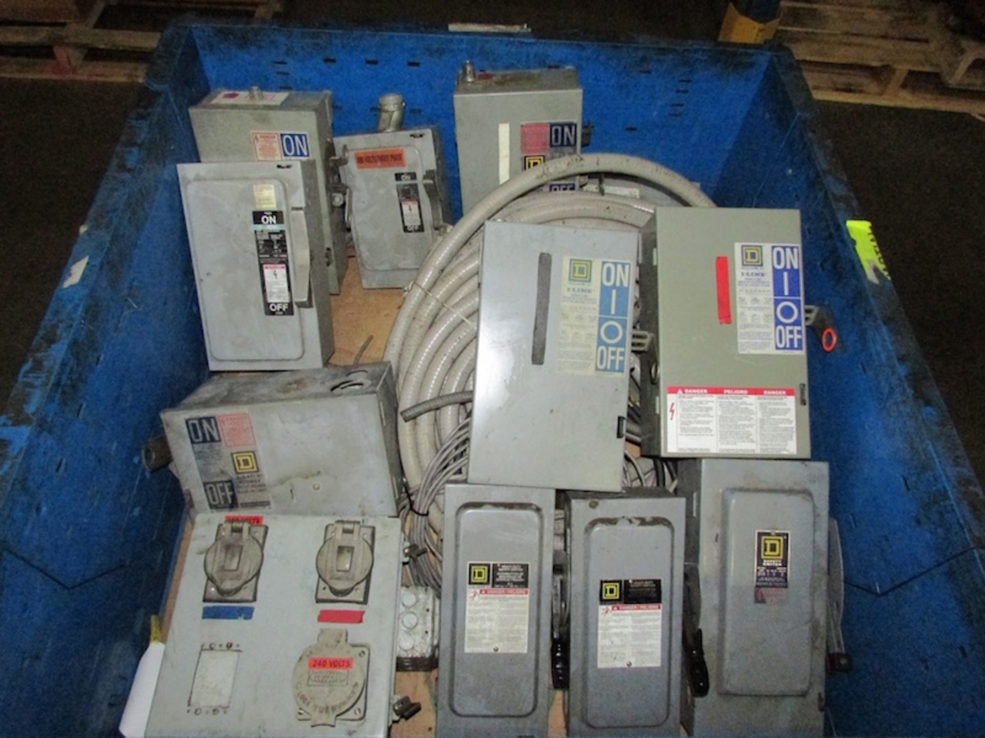 Plastic Bin of Assorted Electrical Components and Parts - Image 2 of 8