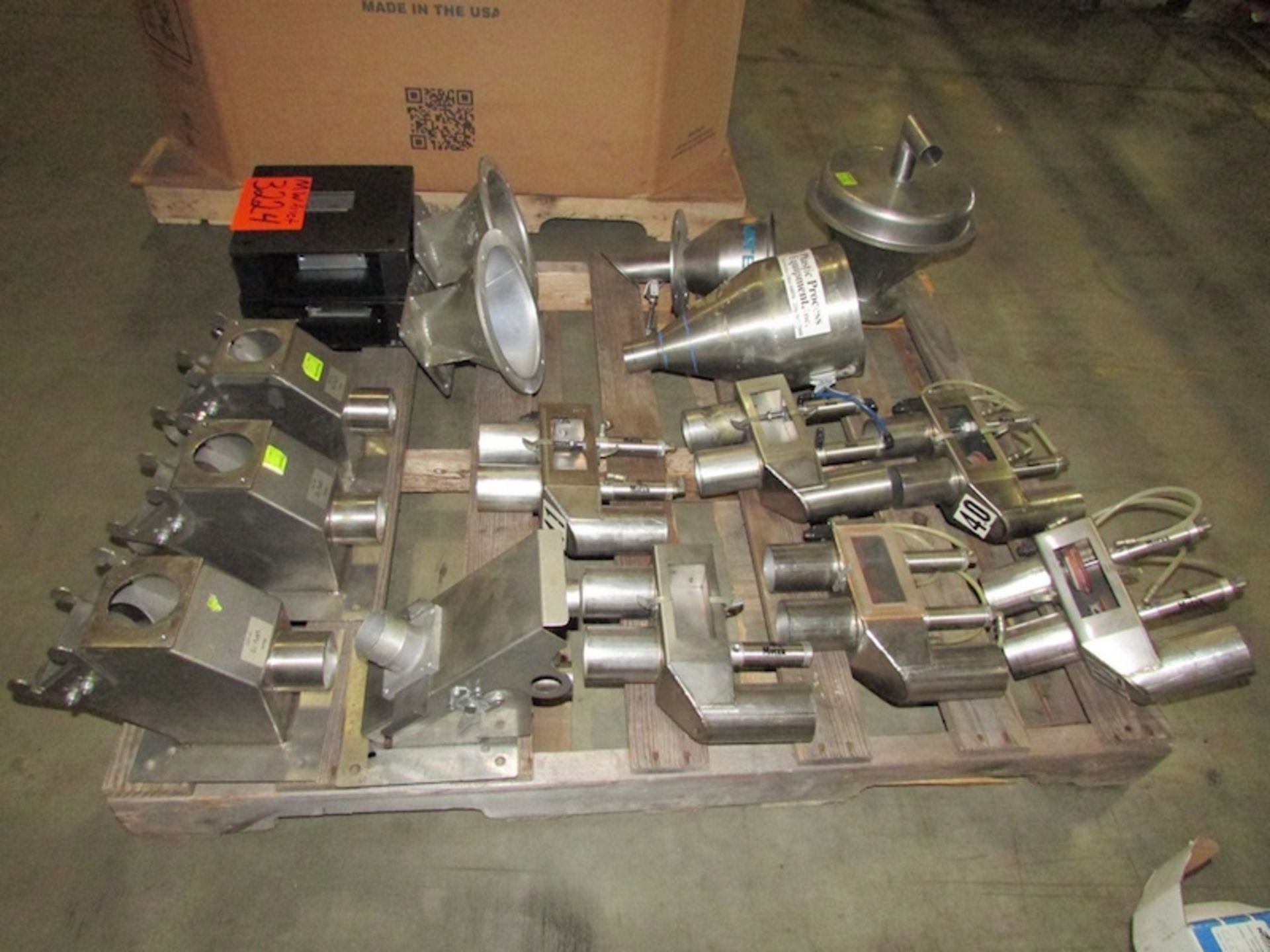 Pallet of Assorted Hopper Loaders and Accessories - Image 2 of 7
