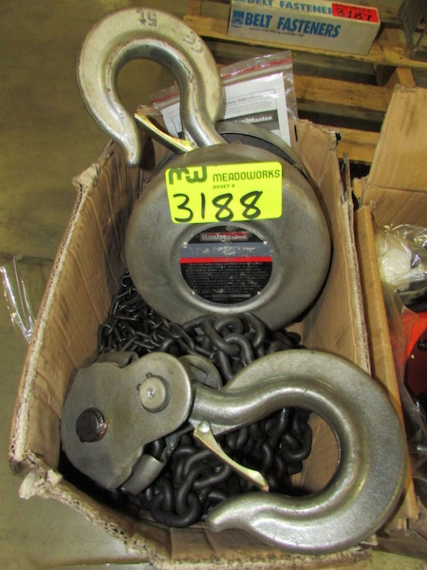 (3) Manual Chain Hoists - Image 2 of 5