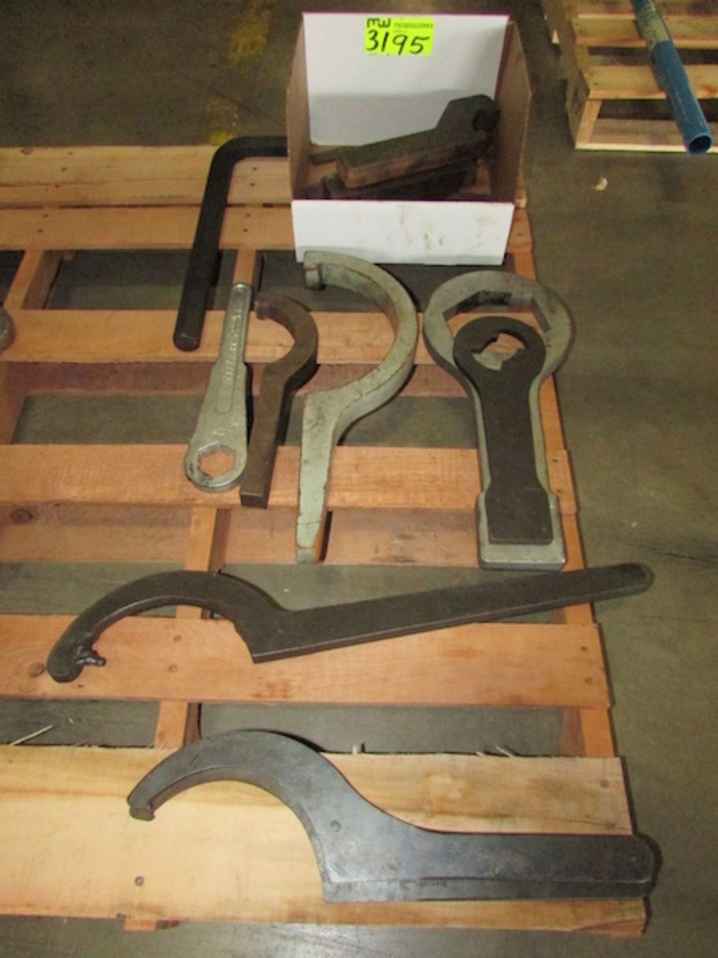 Assorted Large Spanner Wrenches