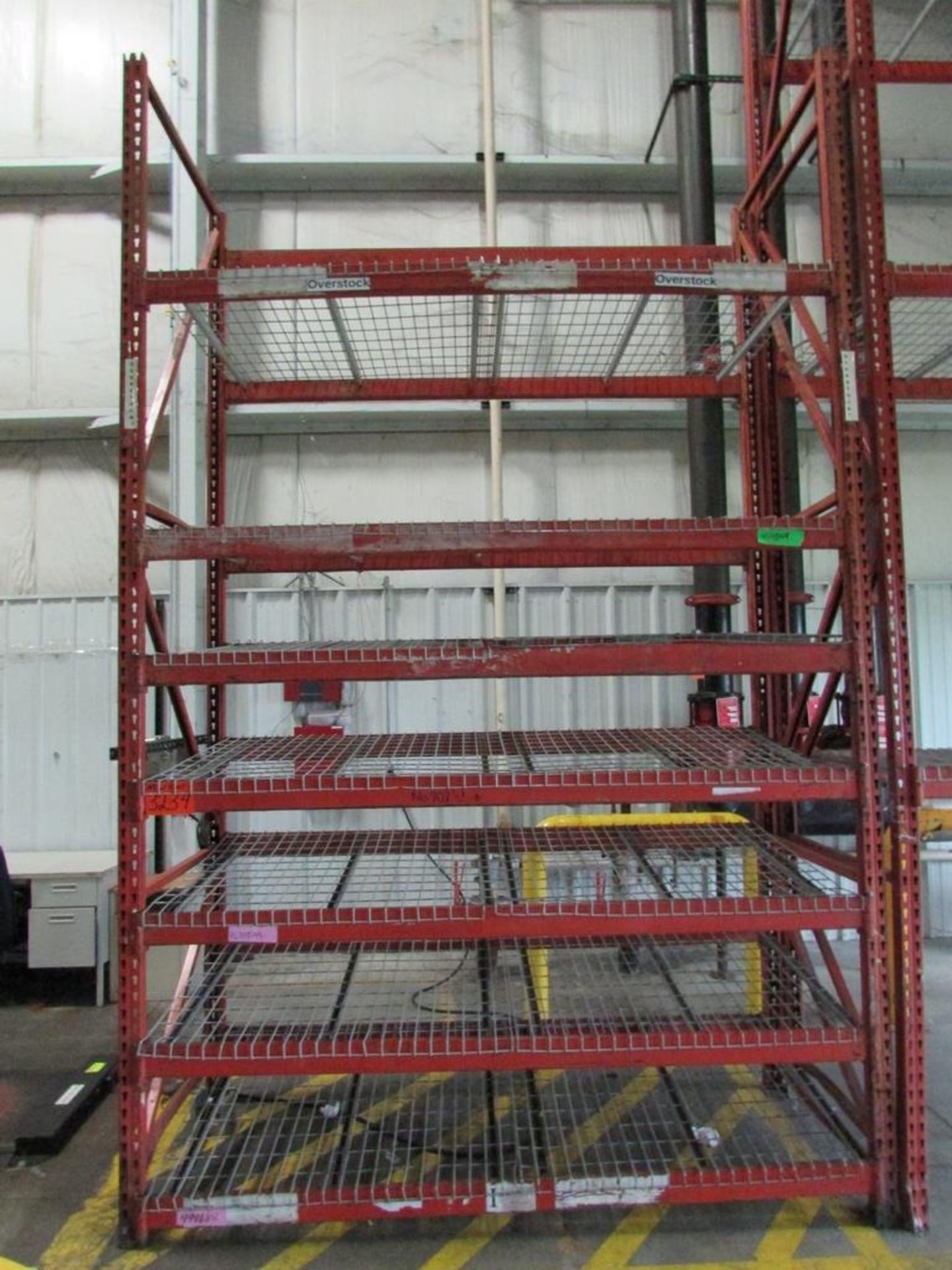 (1) Section of Adjustable Pallet Racking - Image 2 of 3