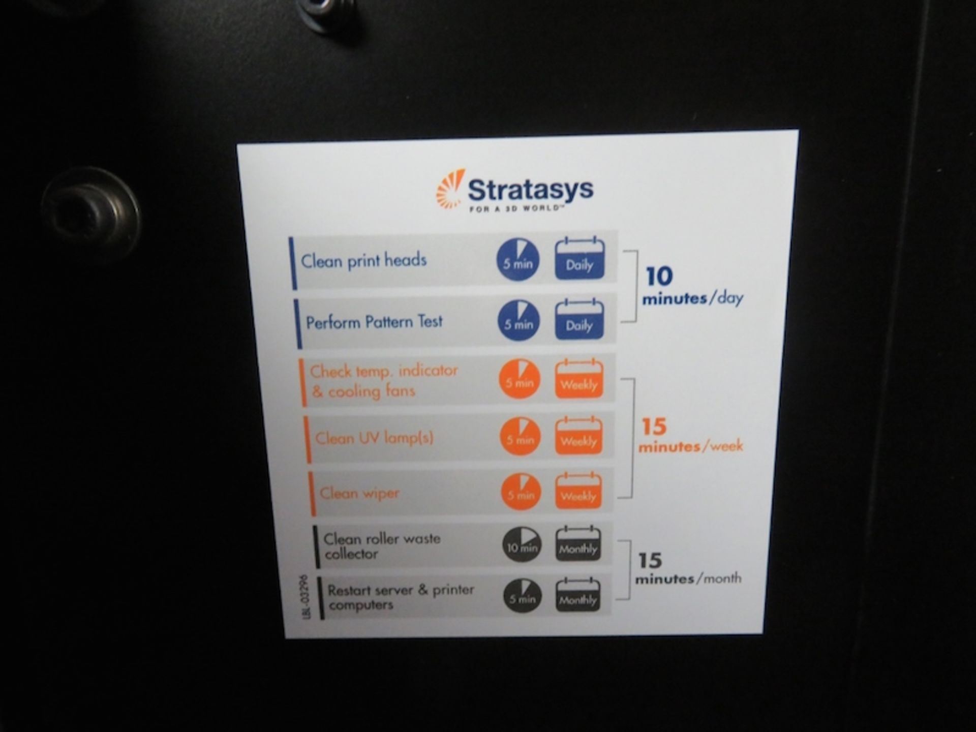 Stratsys Eden 350V 3D Printer, New in 2014 - Image 26 of 26