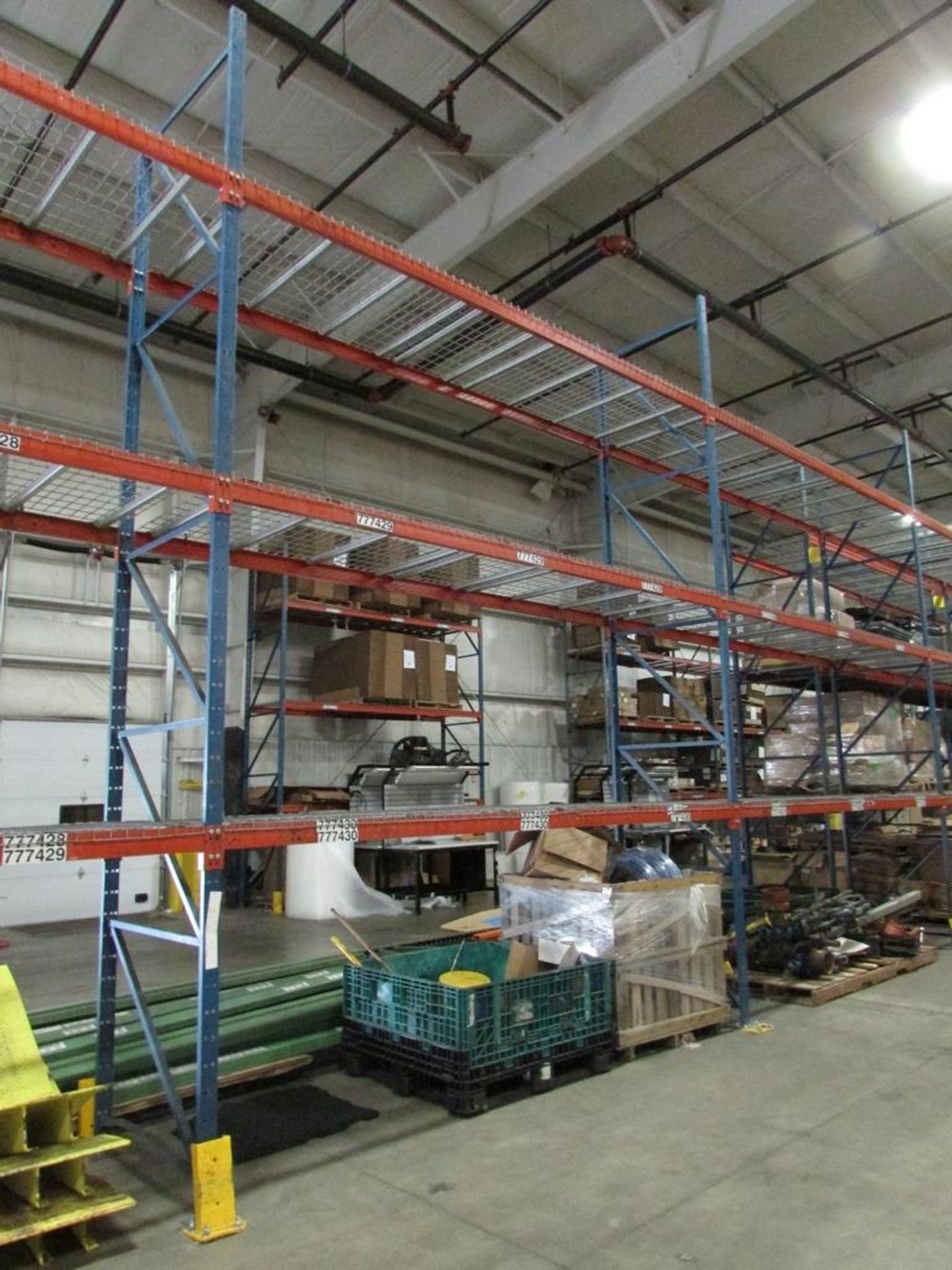 (10) Sections of Adjustable Pallet Racking - Image 2 of 5