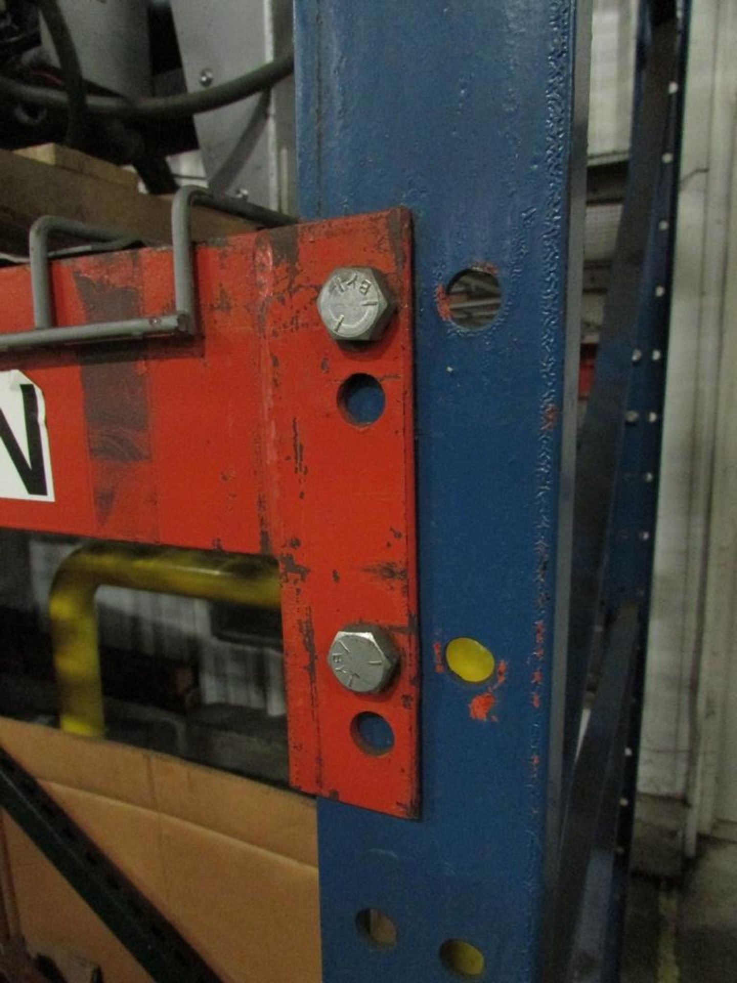 (1) Section of Adjustable Pallet Racking - Image 3 of 3