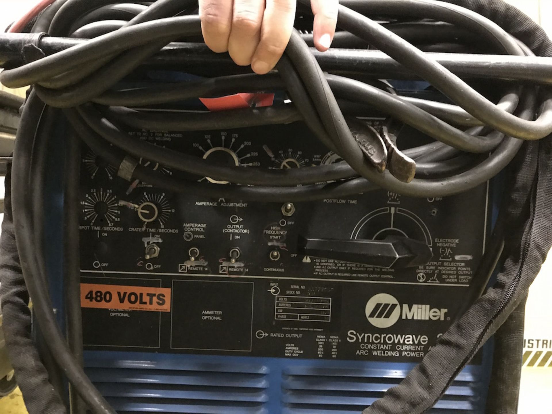 Miller Syncrowave 250 Tig Welder - Image 3 of 7