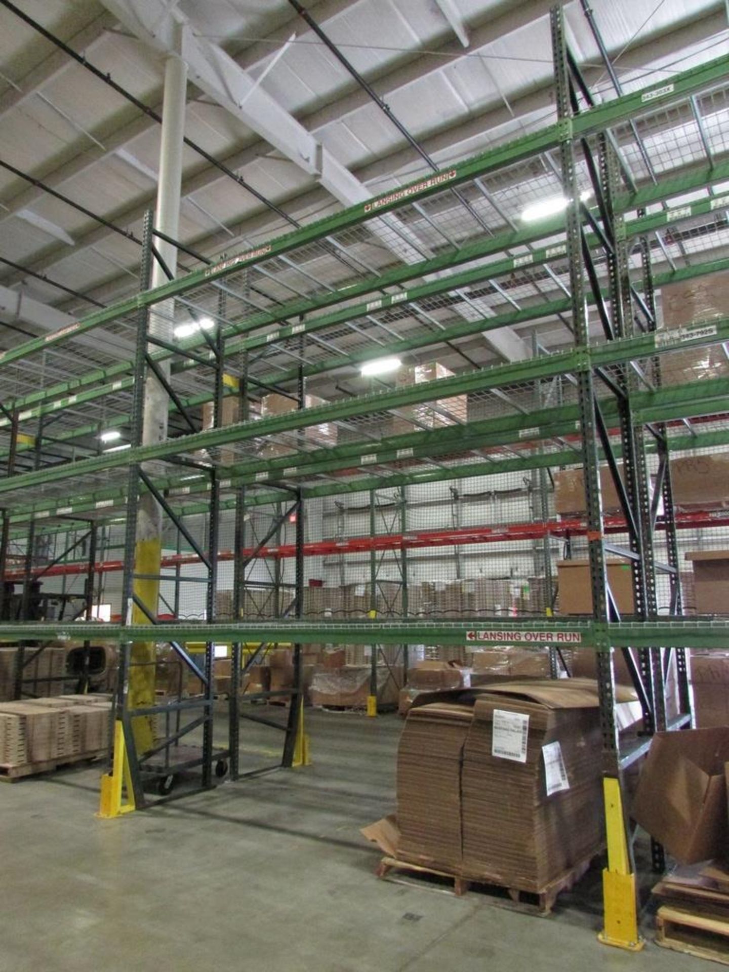 (9) Sections of Adjustable Pallet Racking - Image 2 of 5