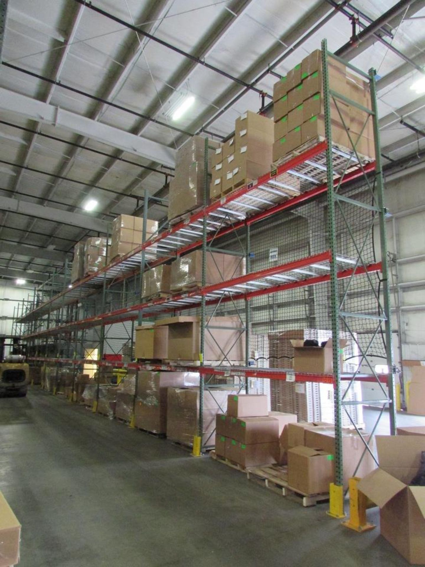 (12) Sections of Adjustable Pallet Racking