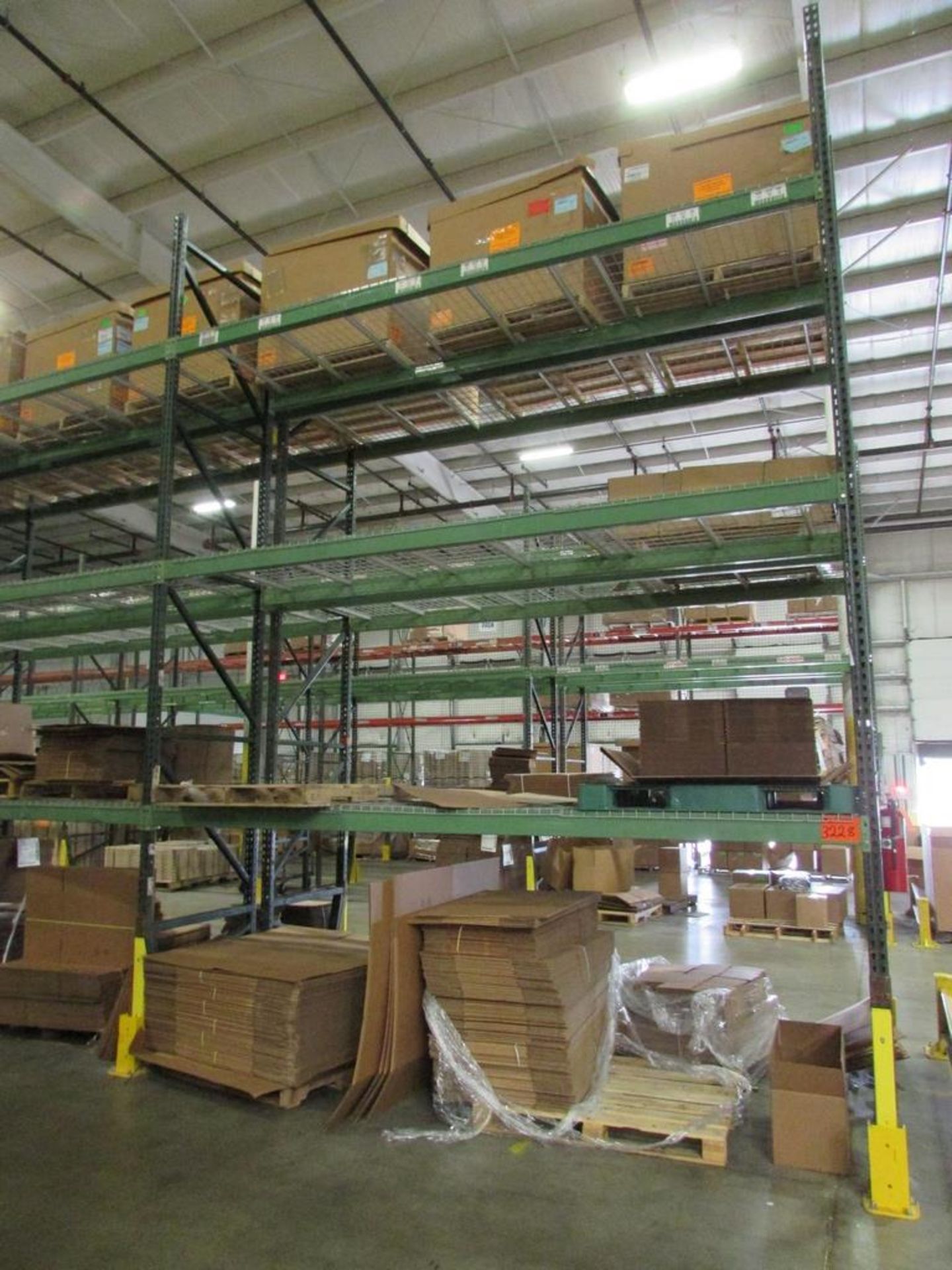 (4) Sections of Adjustable Pallet Racking - Image 2 of 4