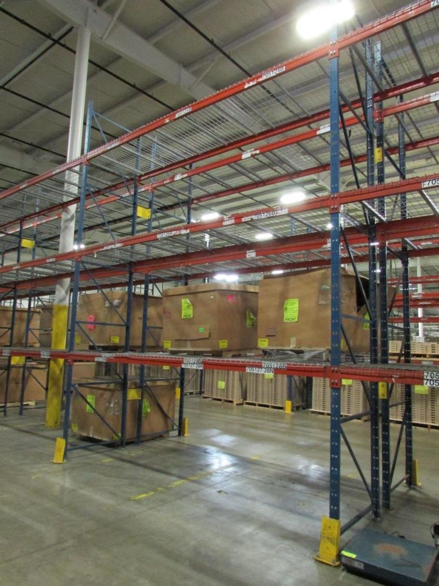 (10) Sections of Adjustable Pallet Racking - Image 2 of 5