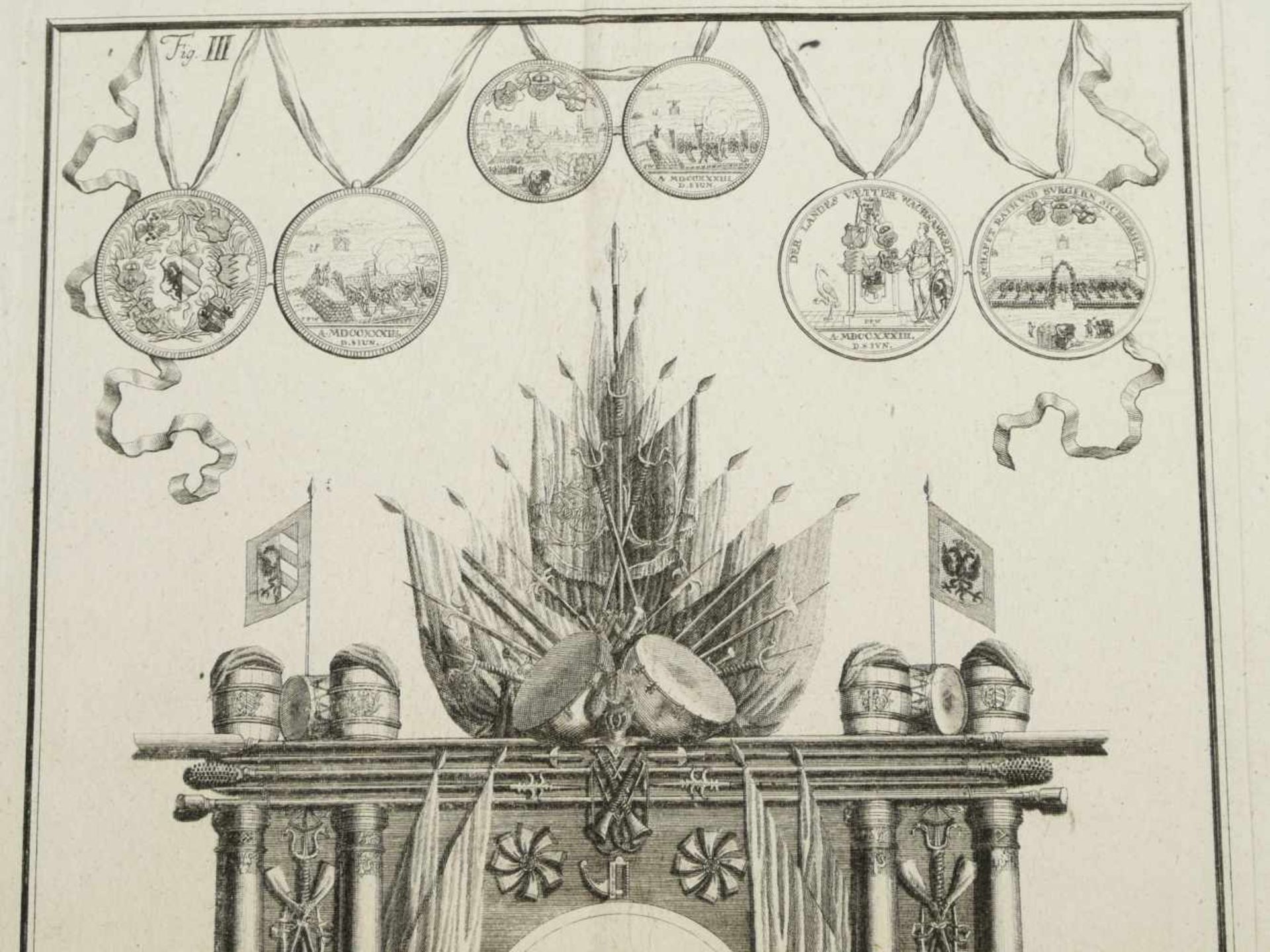 Heumann/ Hofmann: Vorstellung des Solennen Stuck-Schiessens. Nürnberg 1734Umfangreiche Sammlung - Bild 9 aus 9