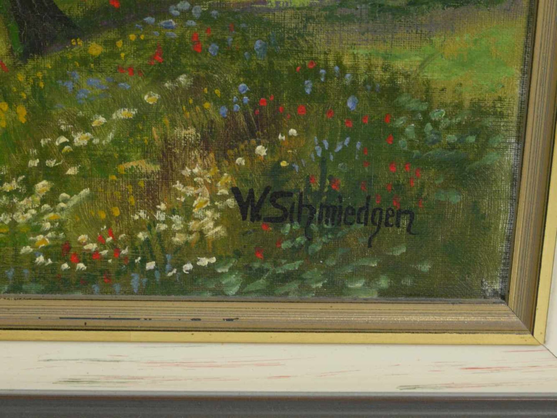 Schmiedgen, W. - Birkenallee im SpätsommerBlick in eine übers Land führende Birkenallee, zu ihren - Bild 4 aus 7