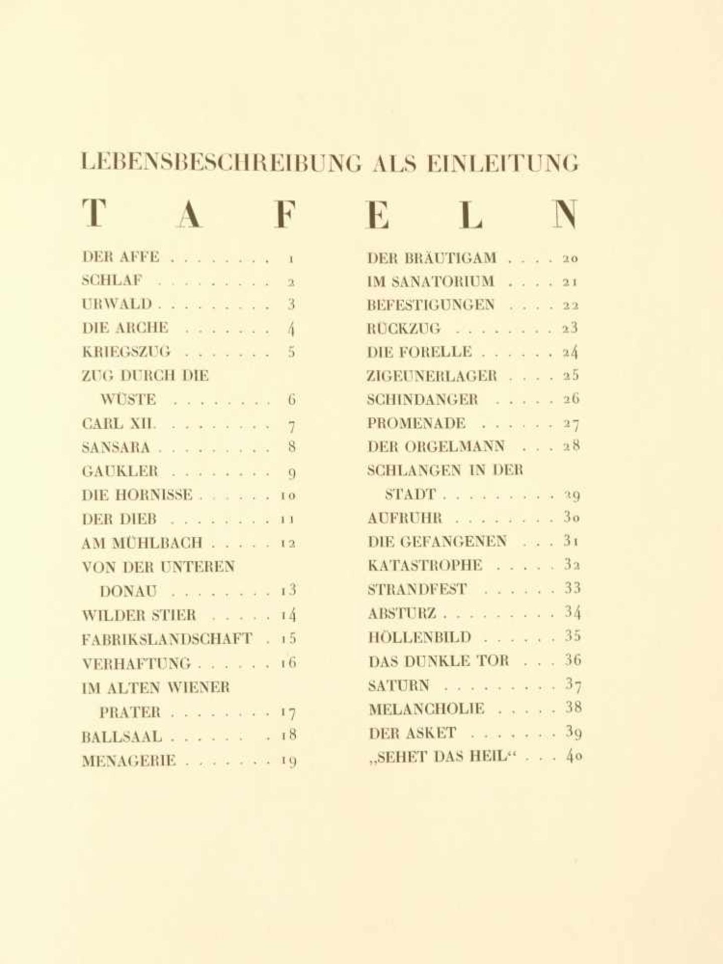 Kubin, Alfred (1877-1959) - Mappe Sansara. Ein Cyklus ohne Ende. 1911In einer Auswahl von 40 - Bild 3 aus 7