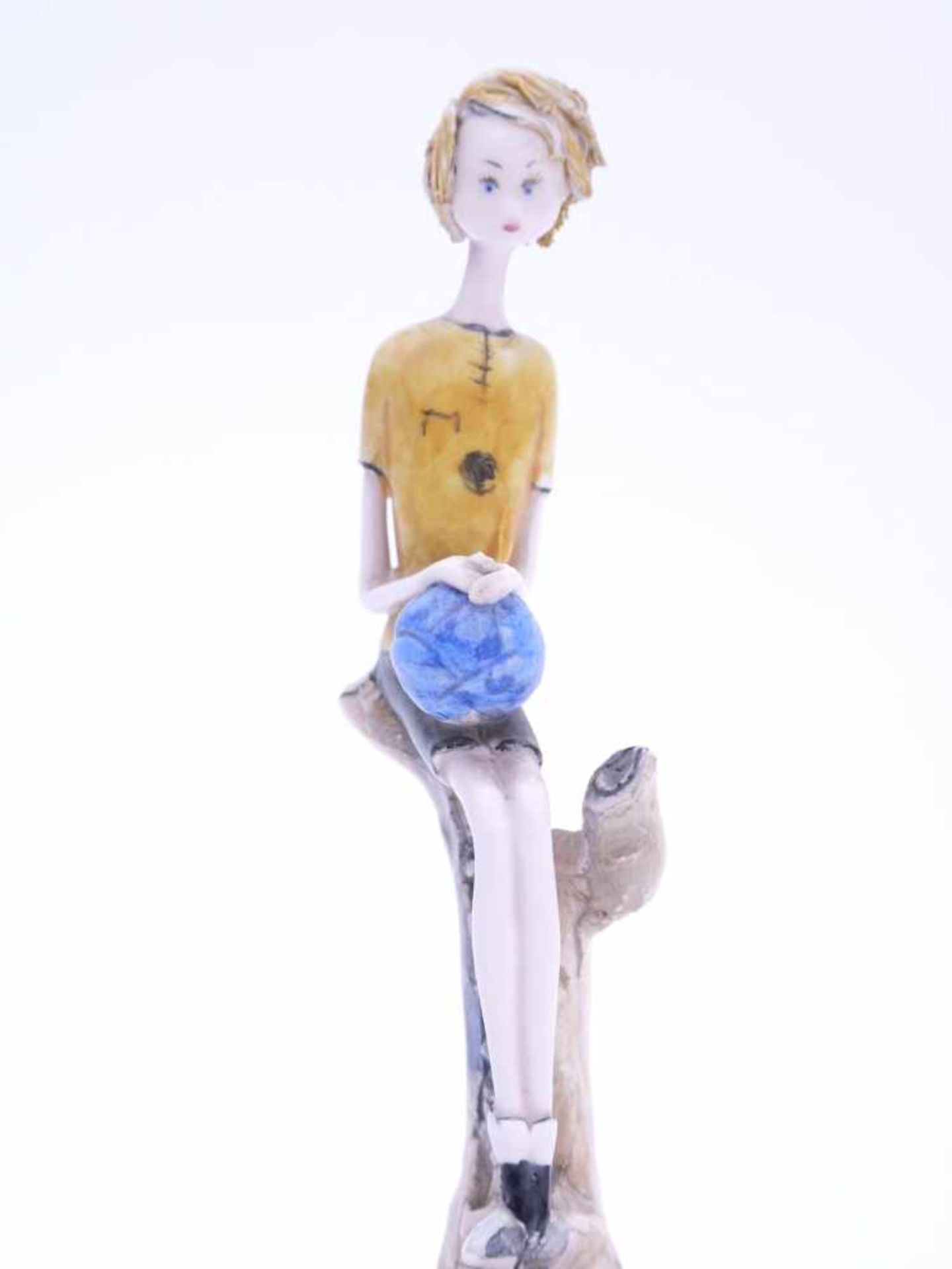 Moretto, Toni (1929-2011) - Lo Scricciolo Figurine FußballerKleine zarte Figurine aus der - Bild 6 aus 7