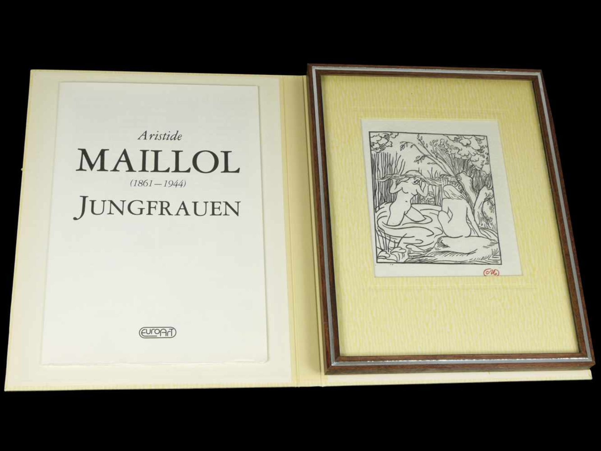 Maillol, Aristide (1861-1944) - Jungfrauen 1976 Euroart 127/2000Zwölf Original-holzschnitte zu