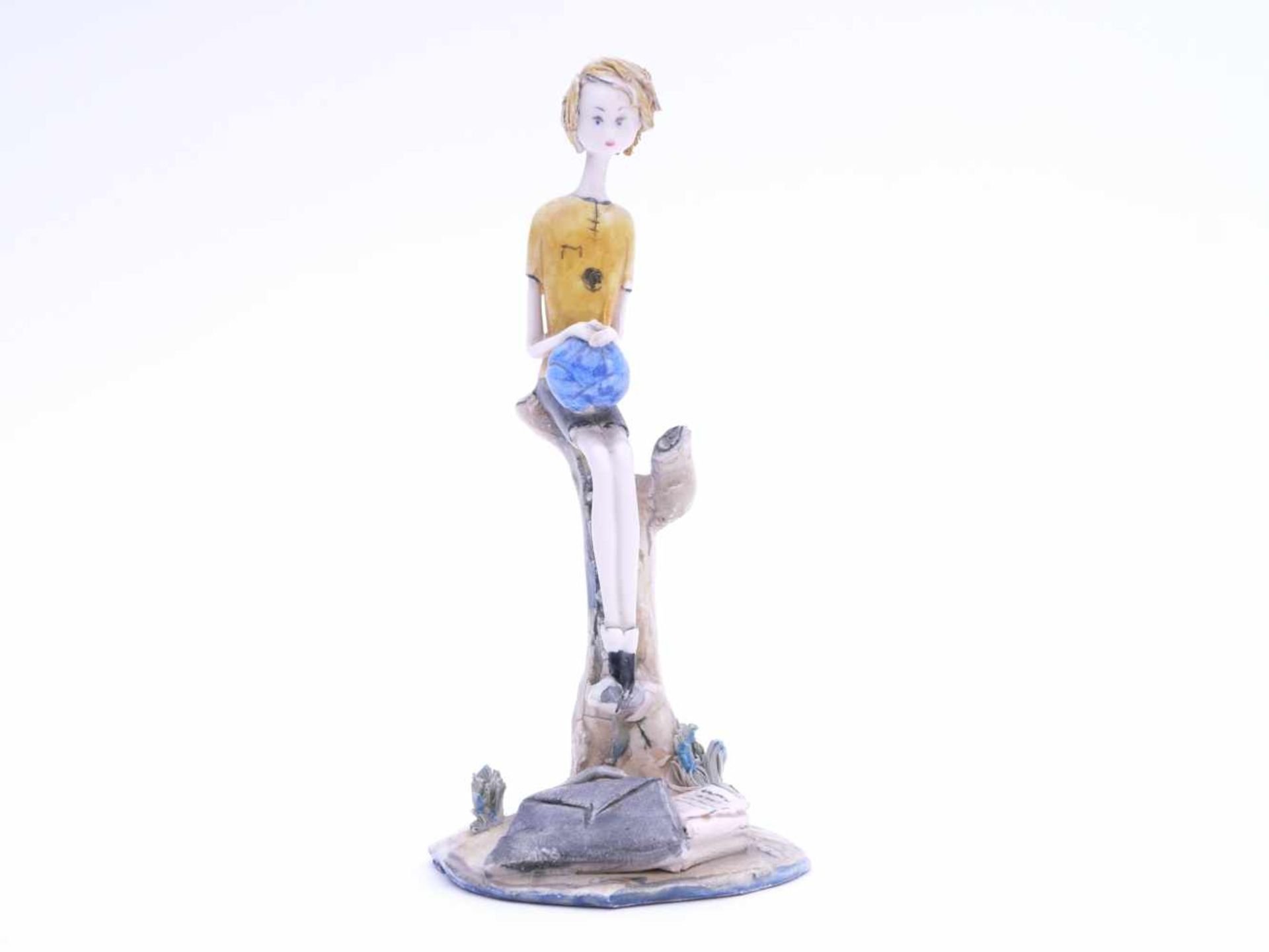 Moretto, Toni (1929-2011) - Lo Scricciolo Figurine FußballerKleine zarte Figurine aus der - Bild 5 aus 7