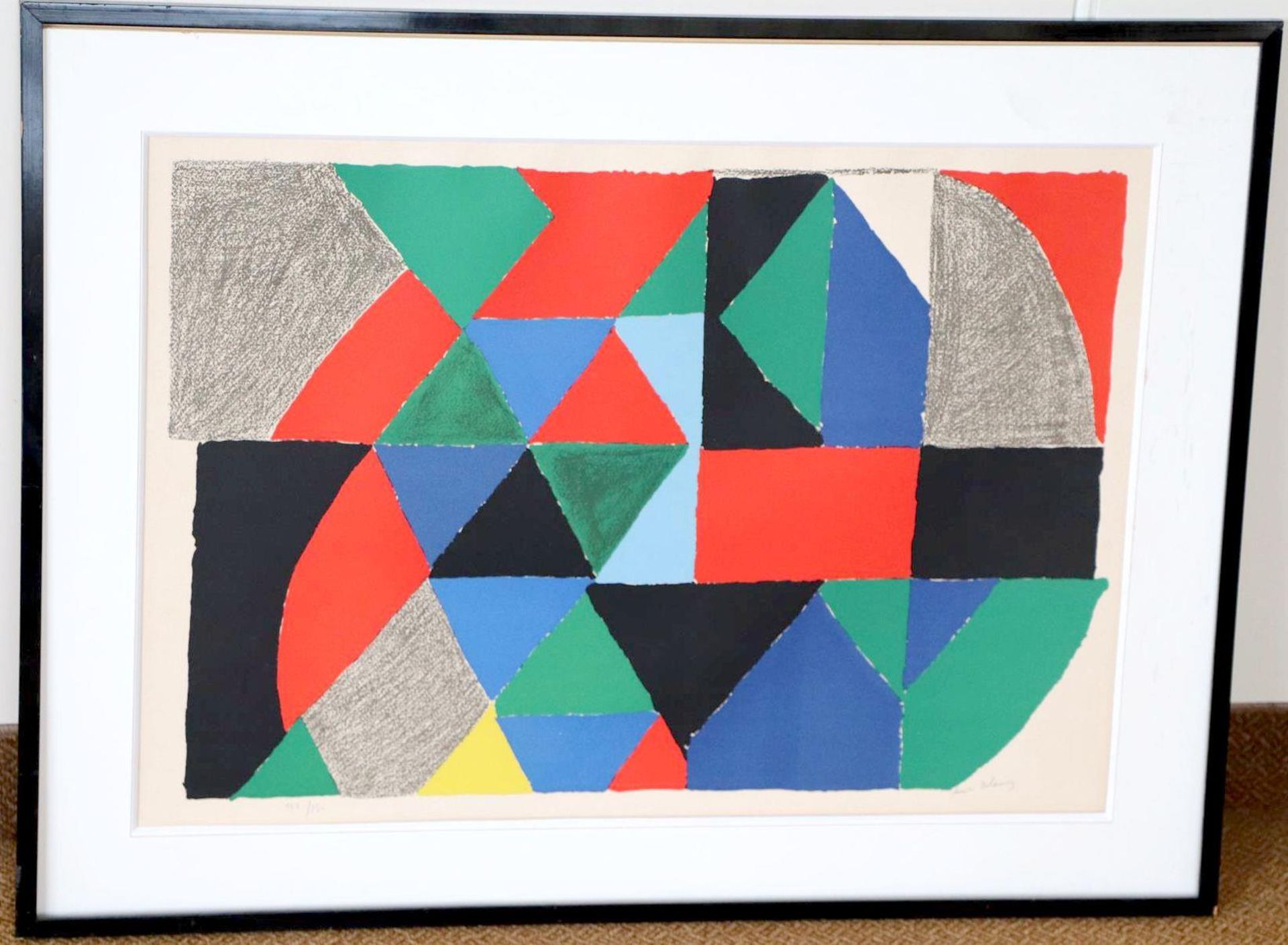 Sonia DELAUNAY (1885-1979). - Polyphonie (1970 ou 1971). - Lithographie signée au [...] - Bild 3 aus 9