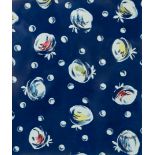 Raoul DUFY (1877-1953) pour Bianchini-Ferier. - Projet pour un tissu à motifs [...]