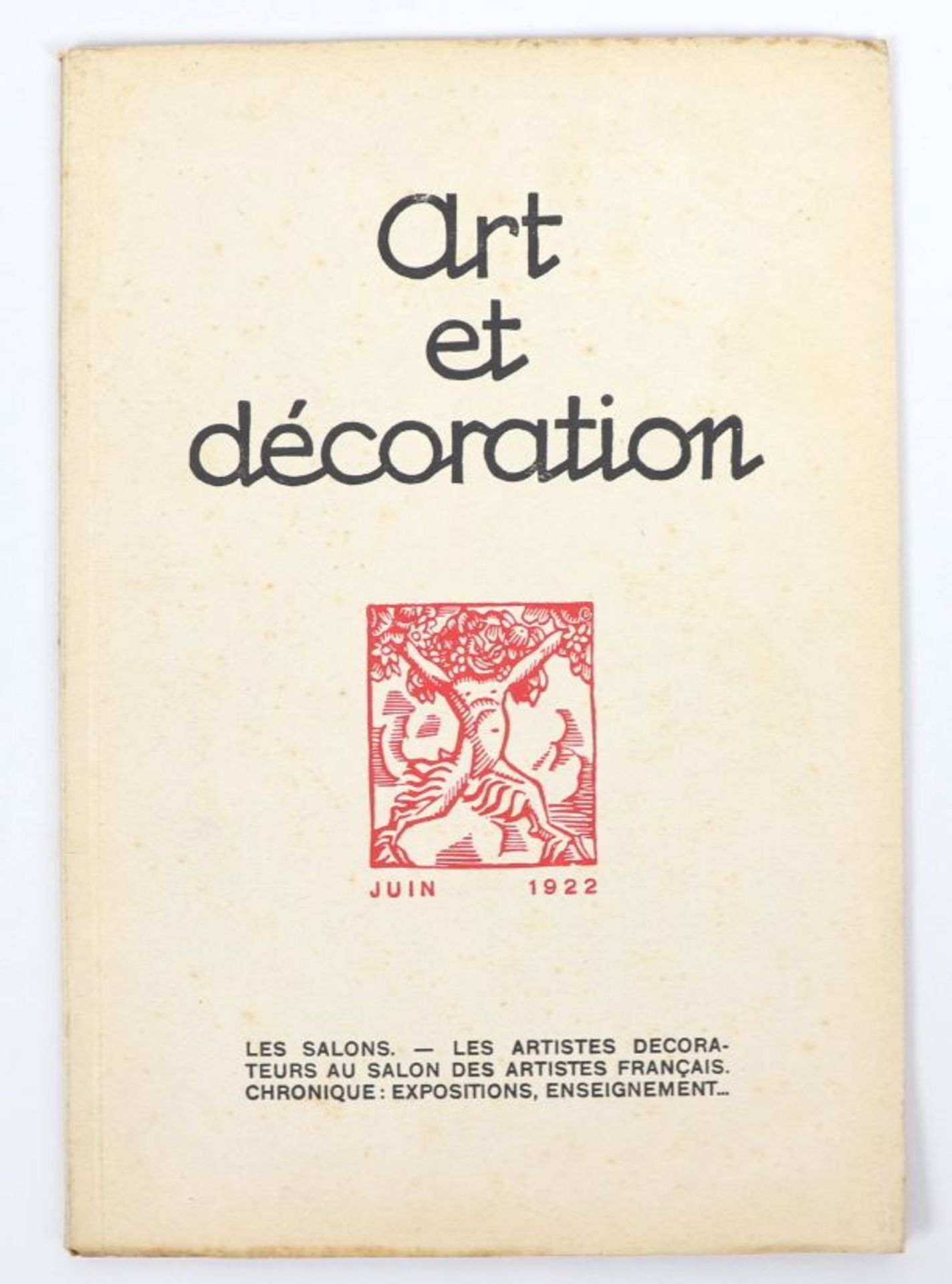 ART & DECORATION. - Ensemble de 33 revues dont 25 des années 1900 et 1910 et 8 des [...] - Bild 8 aus 9