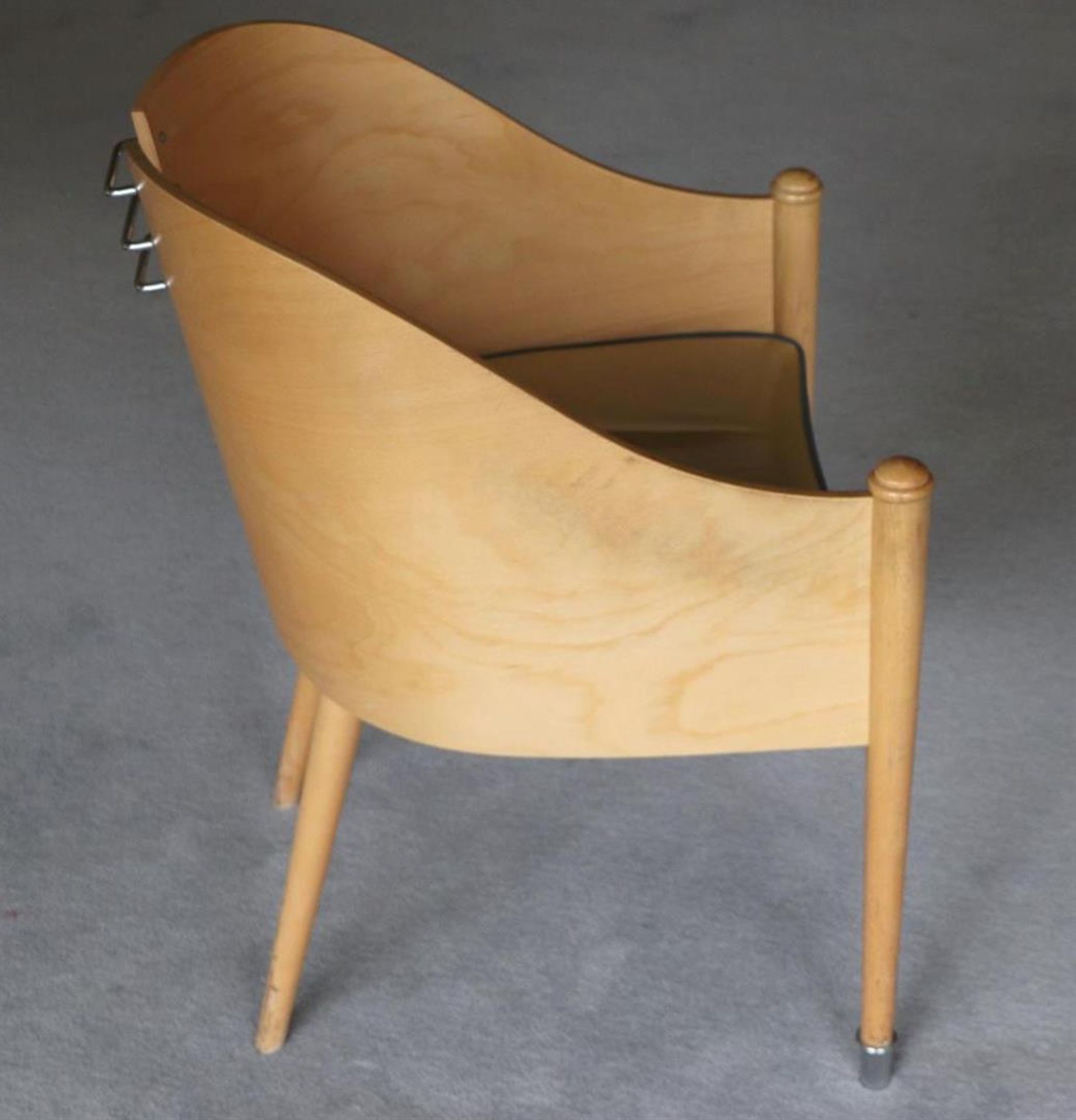 Alexis PAOUTOFF (né en 1947). - Suite de quatre fauteuils bridge Douchka en bois [...] - Bild 6 aus 10