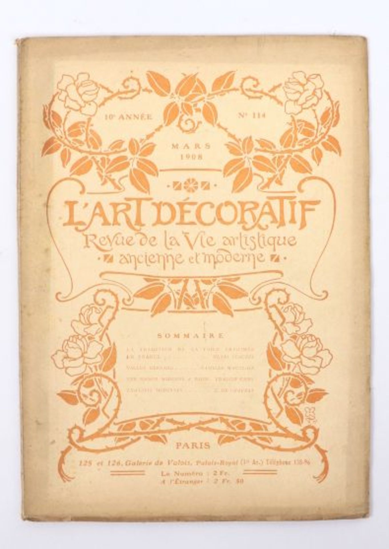 ART & DECORATION. - Ensemble de 33 revues dont 25 des années 1900 et 1910 et 8 des [...] - Bild 5 aus 9