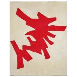 Alicia PENALBA (1913-1982). - Scarabée rouge, monogrammé en bas à droite. - [...]