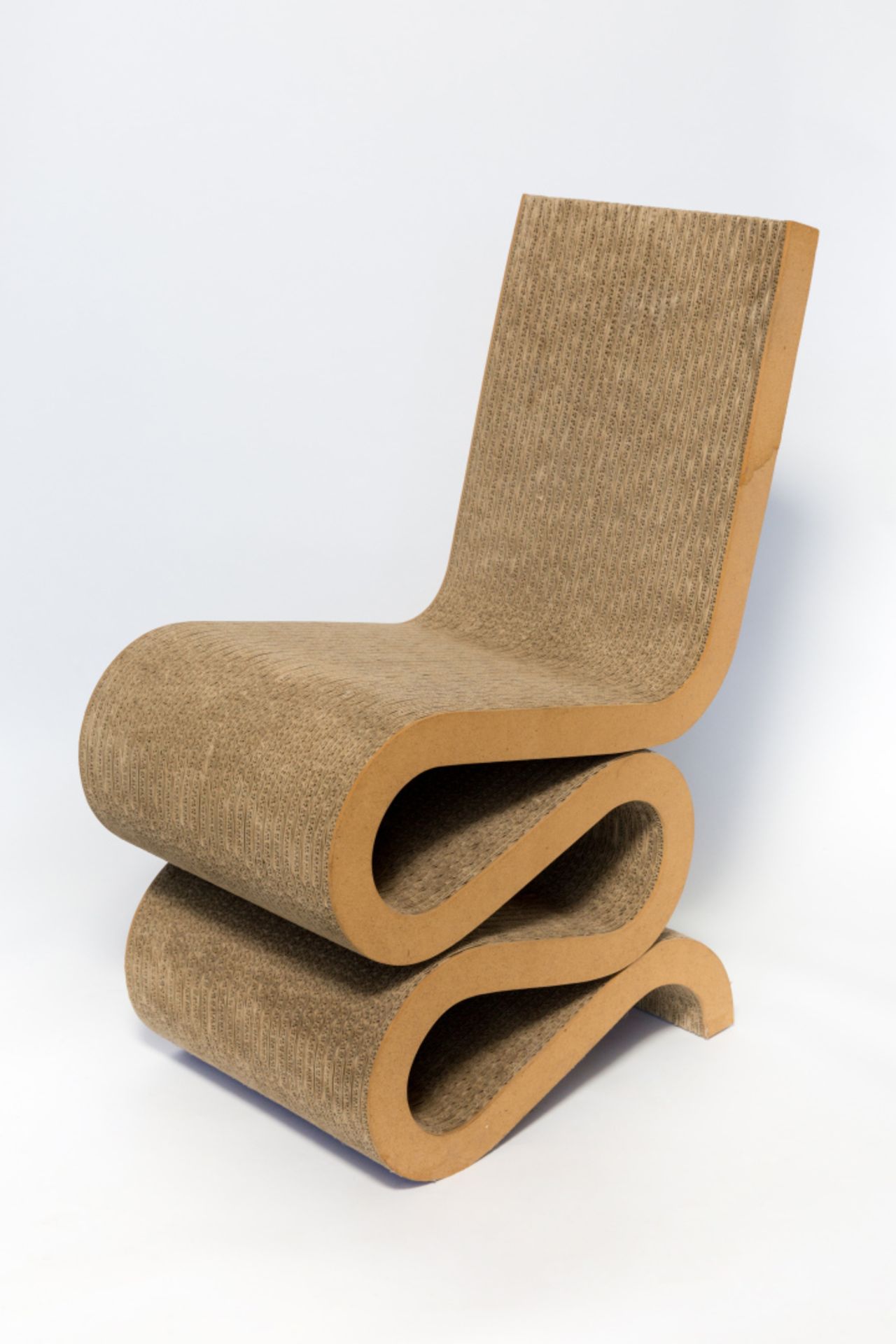 Franck GEHRY (né en 1929). - Paire de chaises "Wiggle Side" - modèle créé en [...] - Bild 3 aus 6