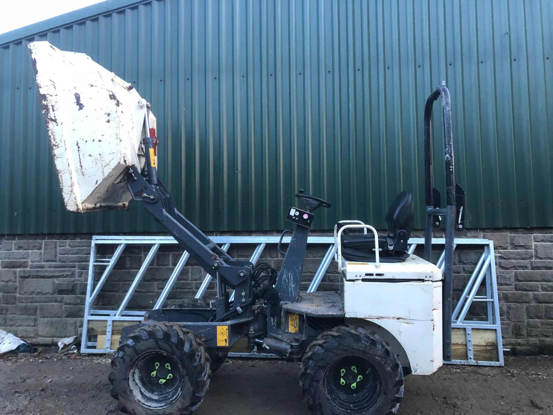 2014 TEREX HD1000 1 TONNE DUMPER, STARTS, RUNS, WORKS *PLUS VAT* - Image 9 of 16