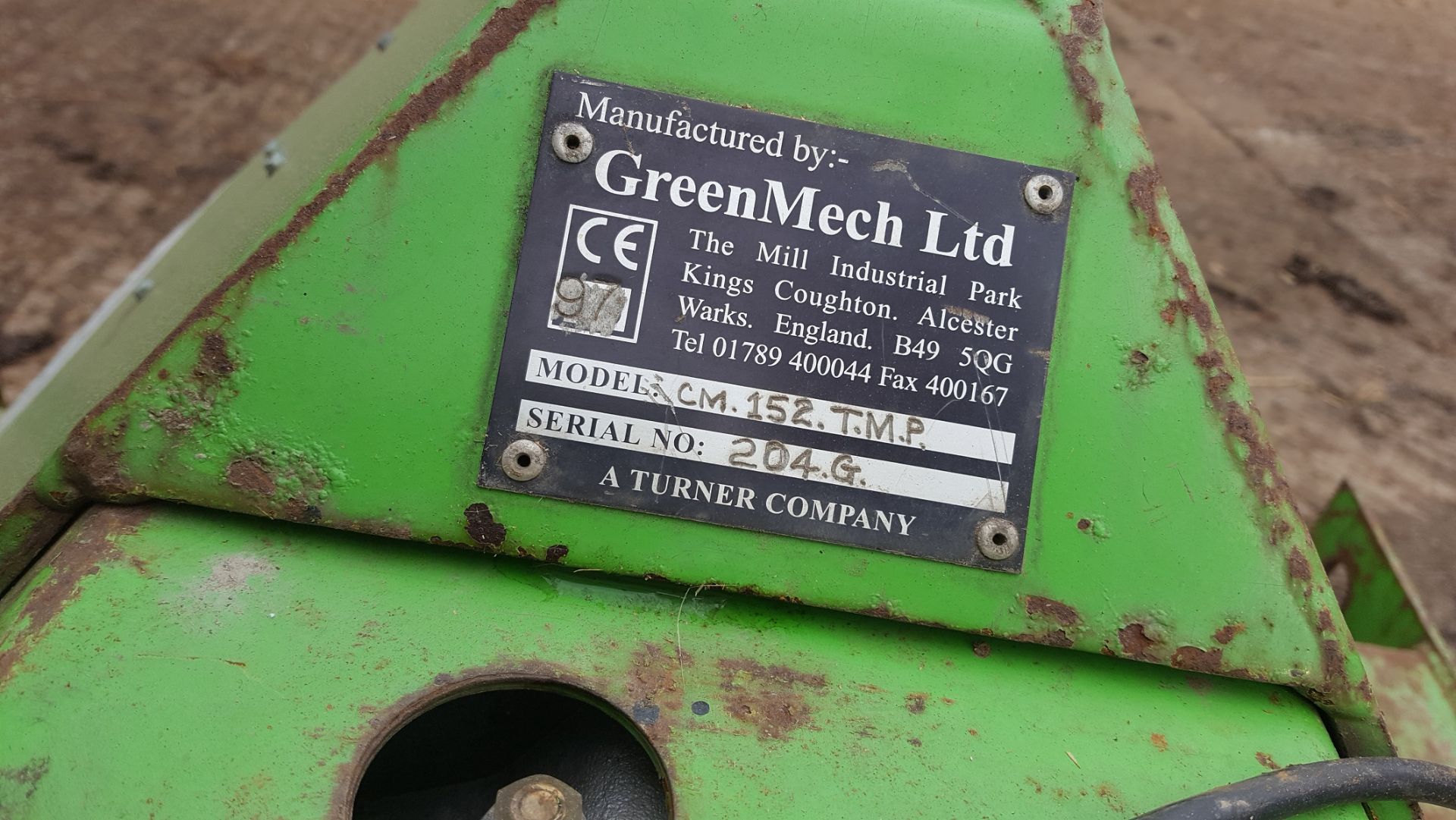 GREENMECH CHIPMASTER 150 SERIES, MODEL: CM152 TMP *PLUS VAT* - Image 4 of 5