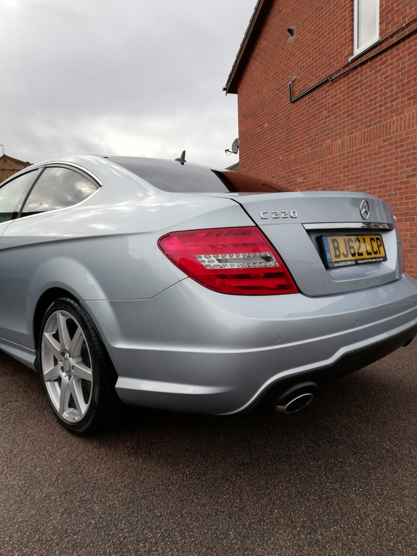 2012/62 REG MERCEDES-BENZ C220 AMG SPORT CDI BLUE EFFICIENCY 2.2 DIESEL COUPE *NO VAT* - Image 6 of 20