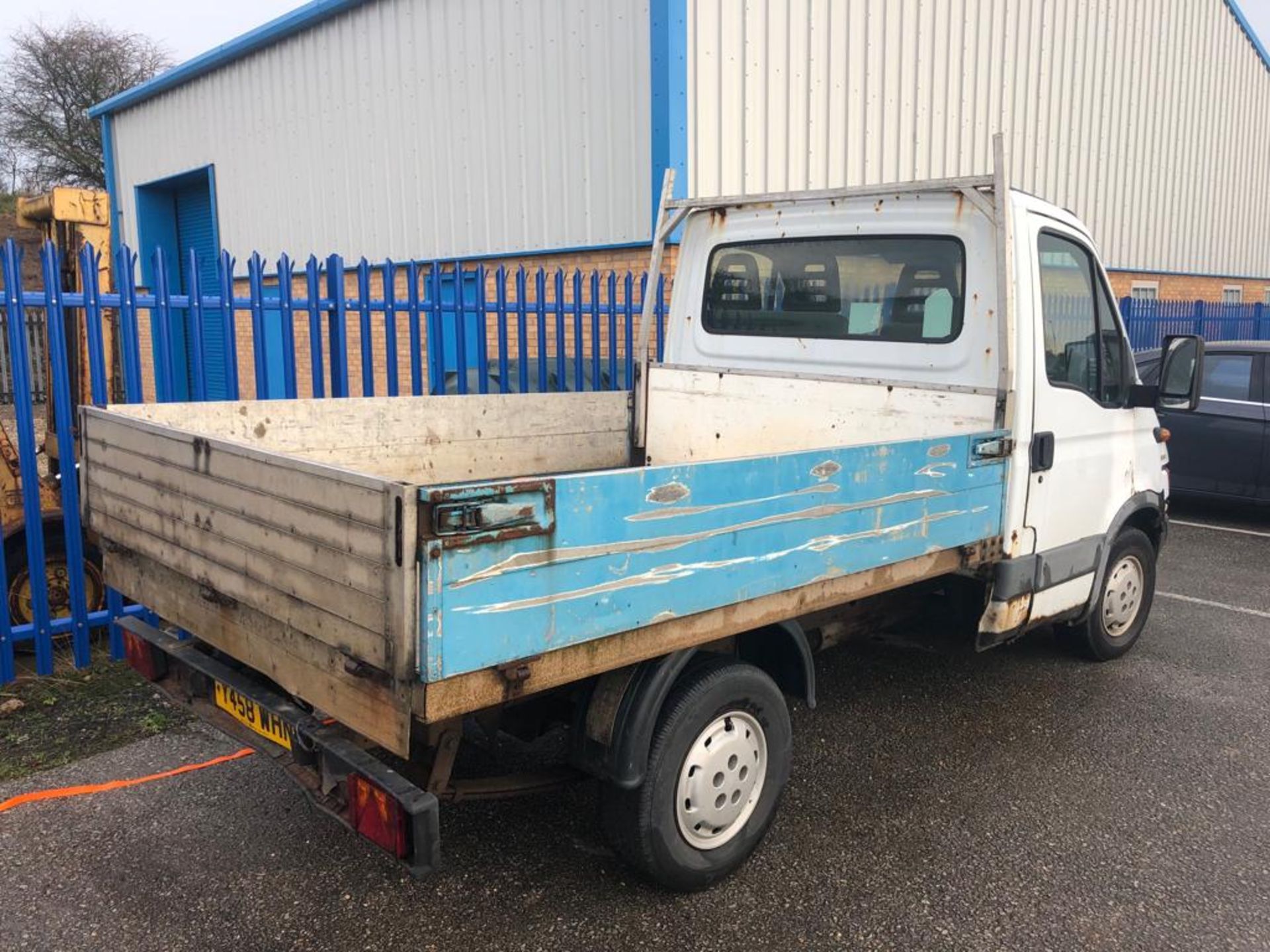 2001/Y REG IVECO FORD DAILY 2000 35S9 SWB BLUE DIESEL DROPSIDE, SHOWING 3 FORMER KEEPERS *PLUS VAT* - Image 6 of 8