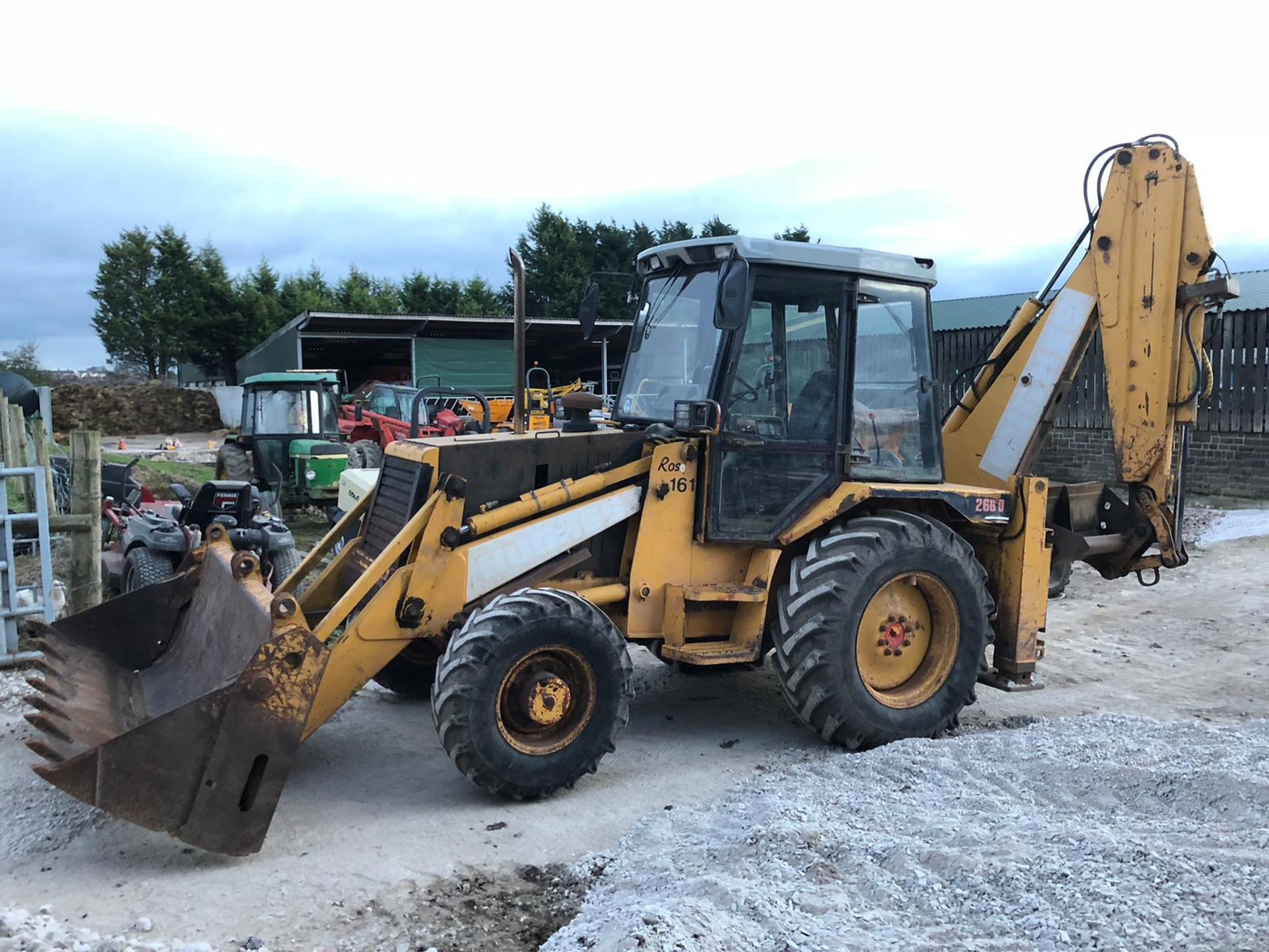 KOMATSU/FAI 266D BACKHOE LOADER, STARTS, RUNS LIFTS & DIGS, YEAR 1995 *PLUS VAT* - Image 3 of 18