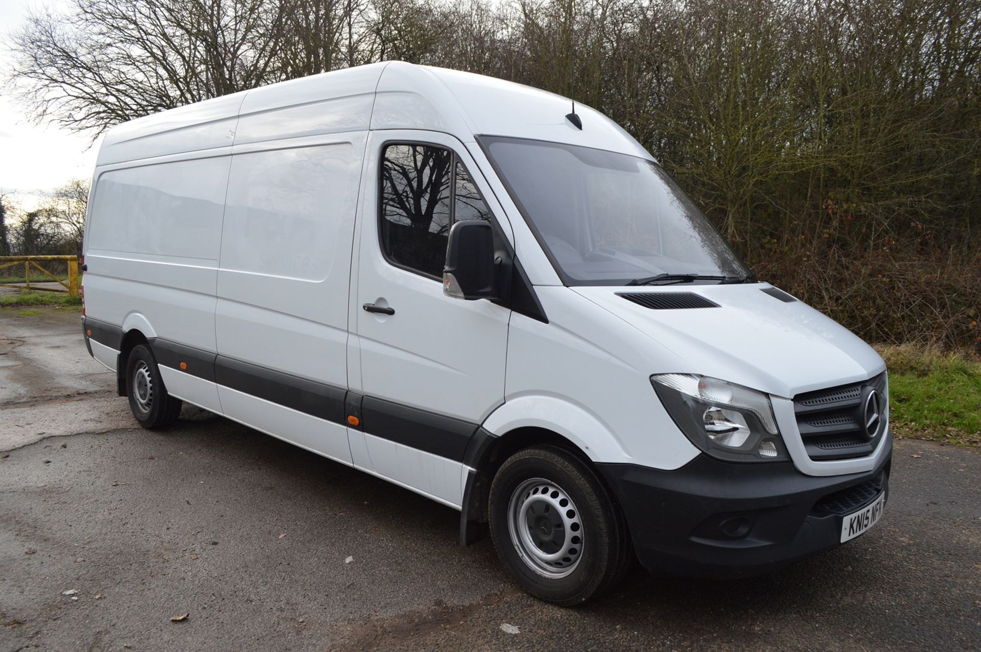 2015/15 REG MERCEDES-BENZ SPRINTER 313 CDI WHITE DIESEL PANEL VAN, SHOWING 1 FORMER KEEPER *NO VAT*