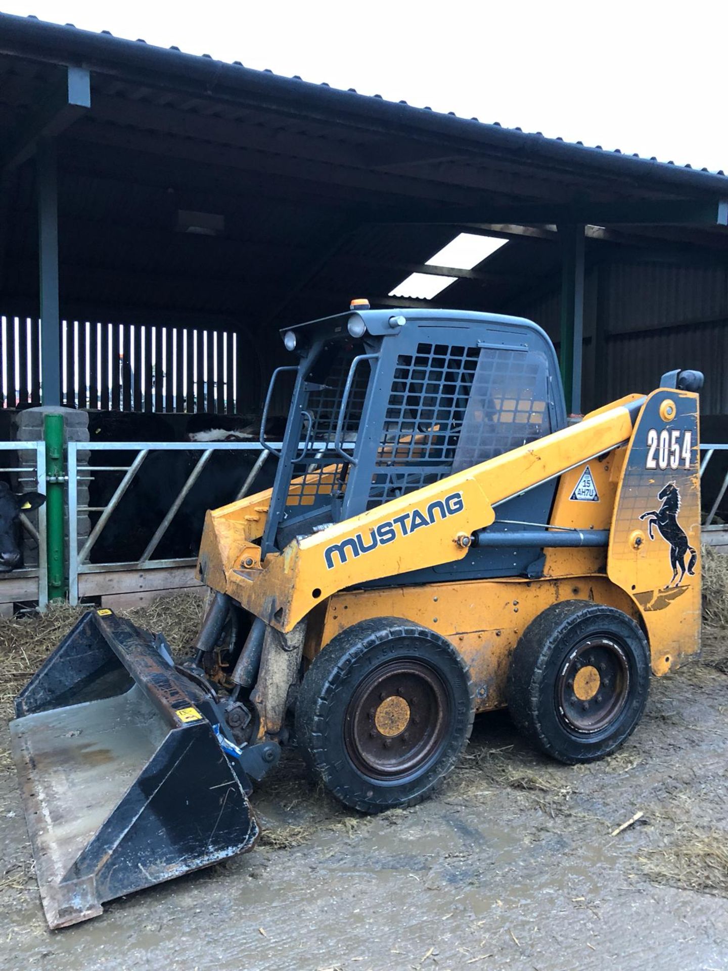 2013 MUSTANG 2054 COMPACT SKID STEER LOADER *PLUS VAT* - Image 5 of 16