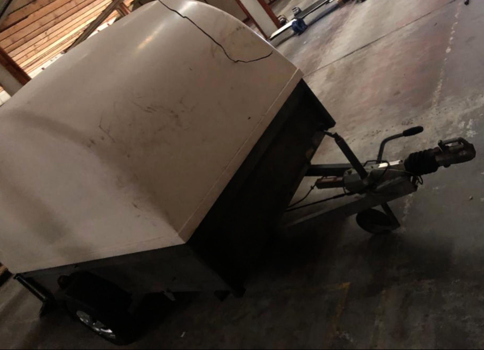 SPECIALIST SINGLE AXLE TOWABLE MOTORBIKE TRANSPORT COVERED TRAILER RAMP *PLUS VAT* - £1500 RESERVE! - Image 2 of 8