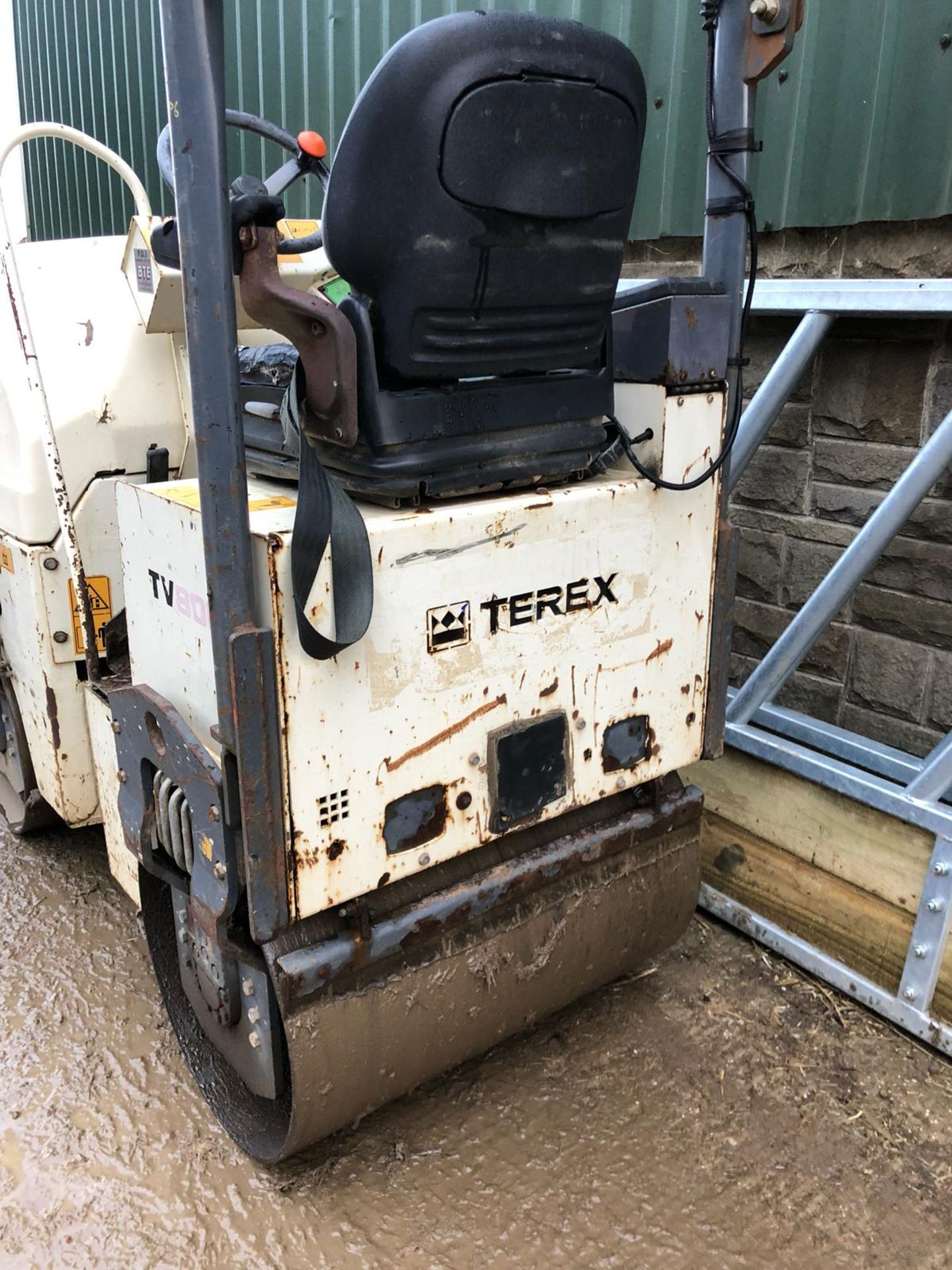 TEREX TV 800 RIDE ON ROLLER, SHOWING - 1250 HOURS (UNVERIFIED) *PLUS VAT* - Image 7 of 11