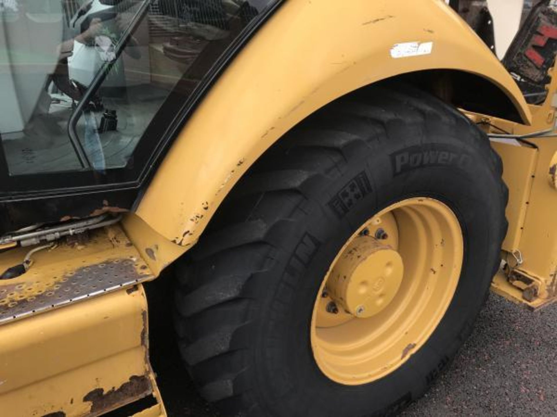 2008/57 REG CATERPILLAR 432 E BACK HOE LOADER / DIGGER 4X4 AIR CON, JOY STICK CONTROL, EX COUNCIL - Image 5 of 15