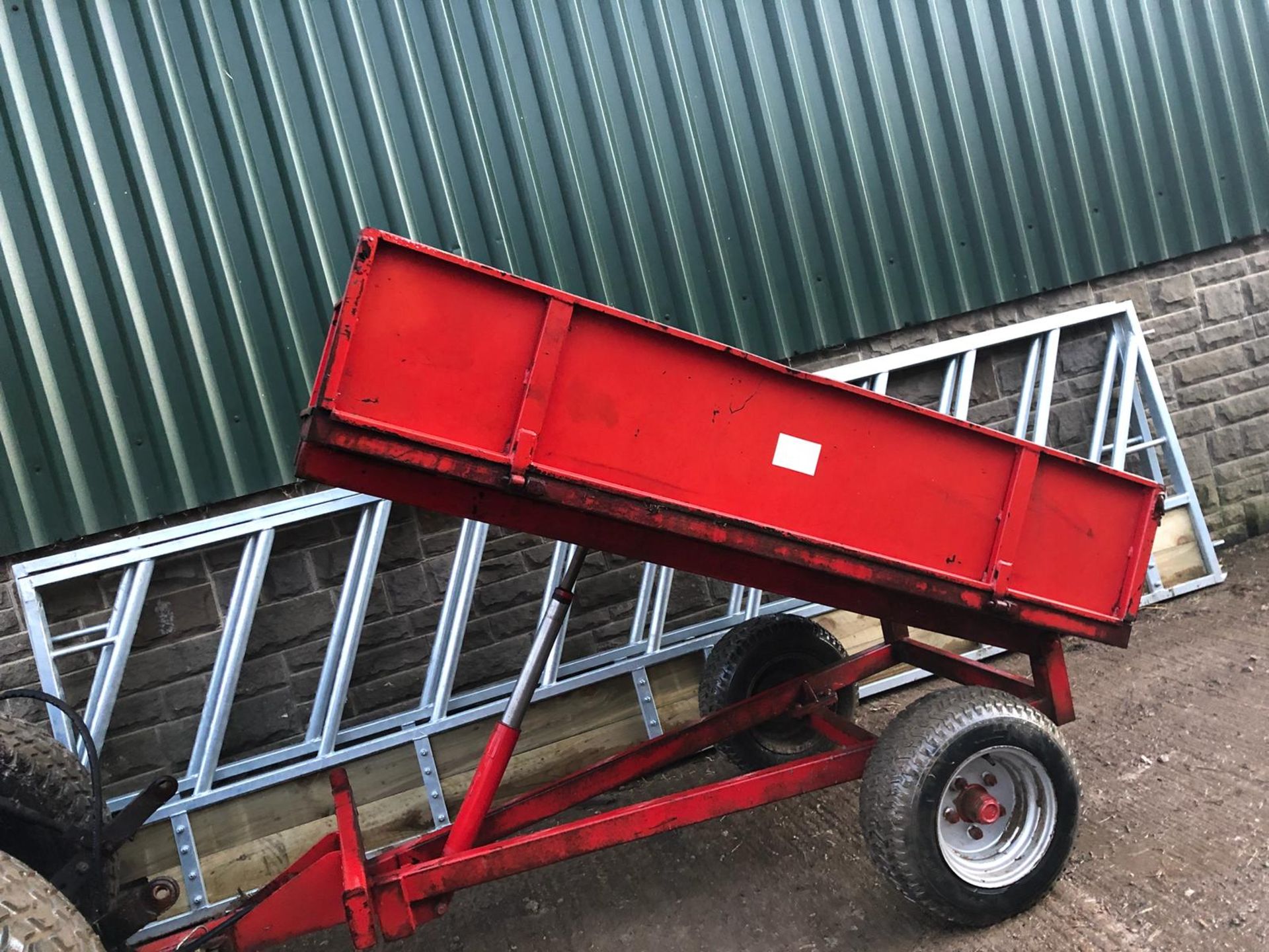 2005 HALL SINGLE AXLE TRAILER *PLUS VAT* - Image 4 of 18