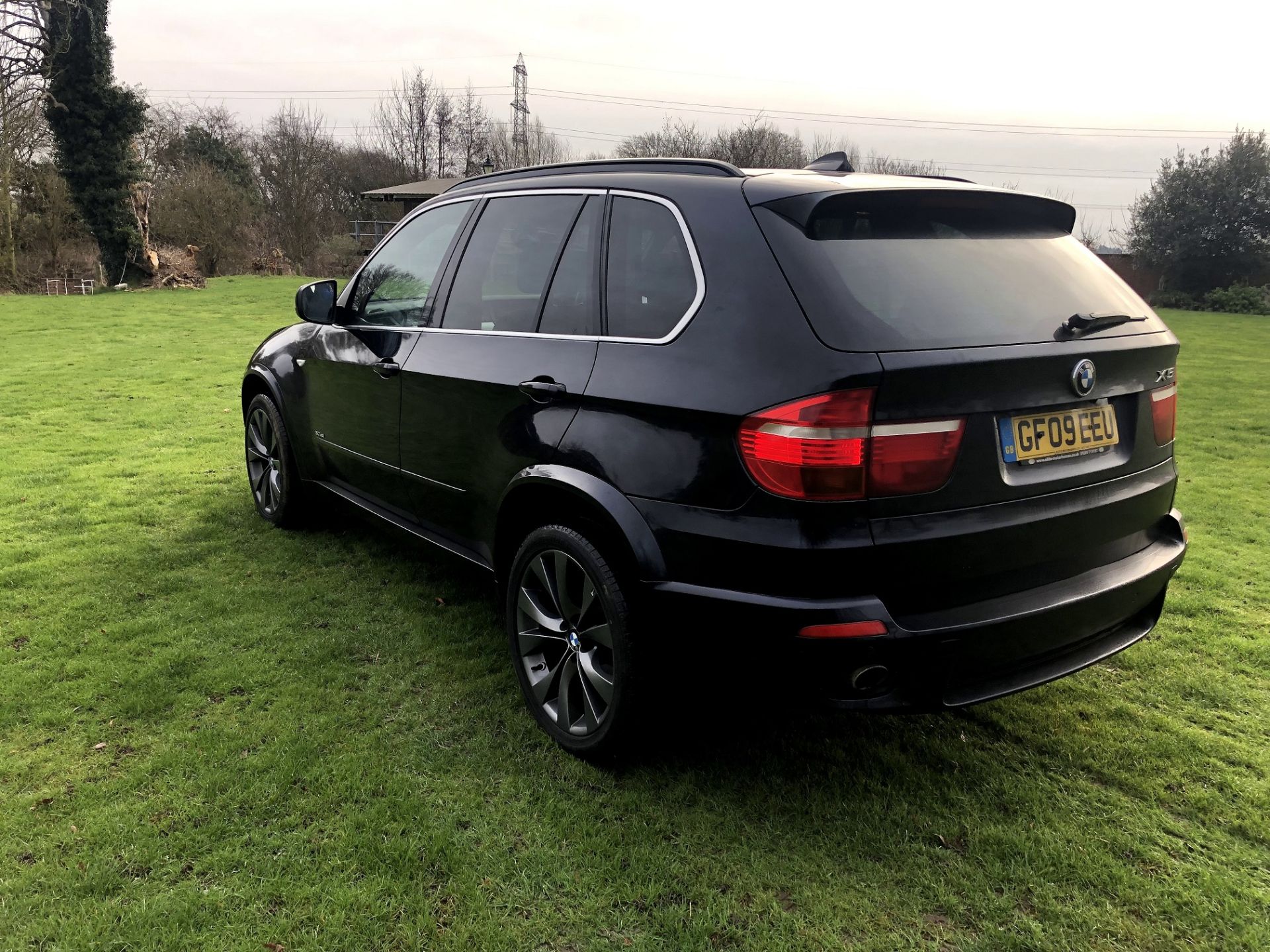 2009/09 REG BMW X5 3.0SD M SPORT AUTO BLACK DIESEL 6 SPEED *NO VAT* - Image 3 of 24