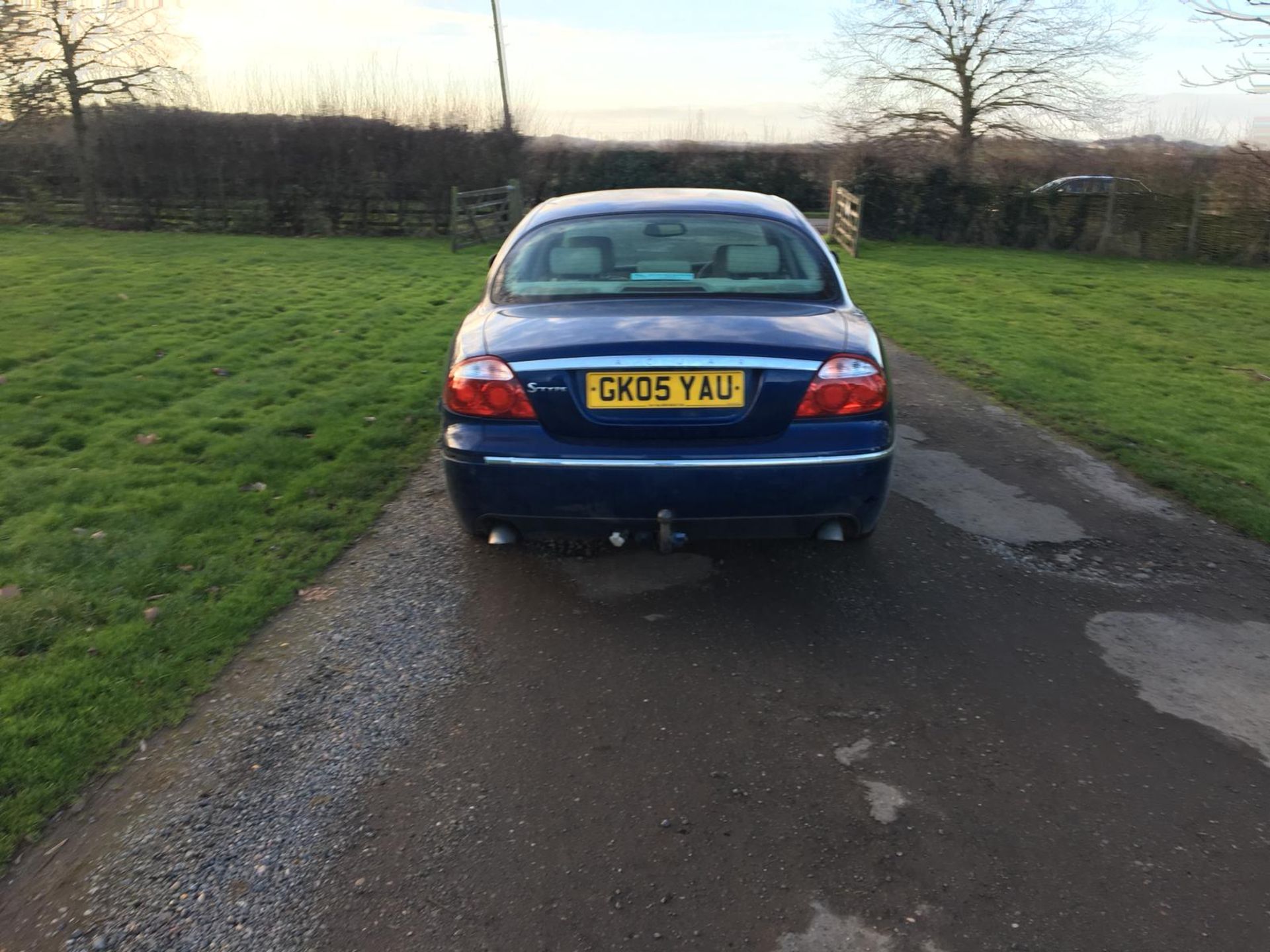 2005/05 REG JAGUAR S-TYPE SE DIESEL AUTO BLUE 4 DOOR SALOON, SHOWING 2 FORMER KEEPERS *NO VAT* - Image 5 of 11